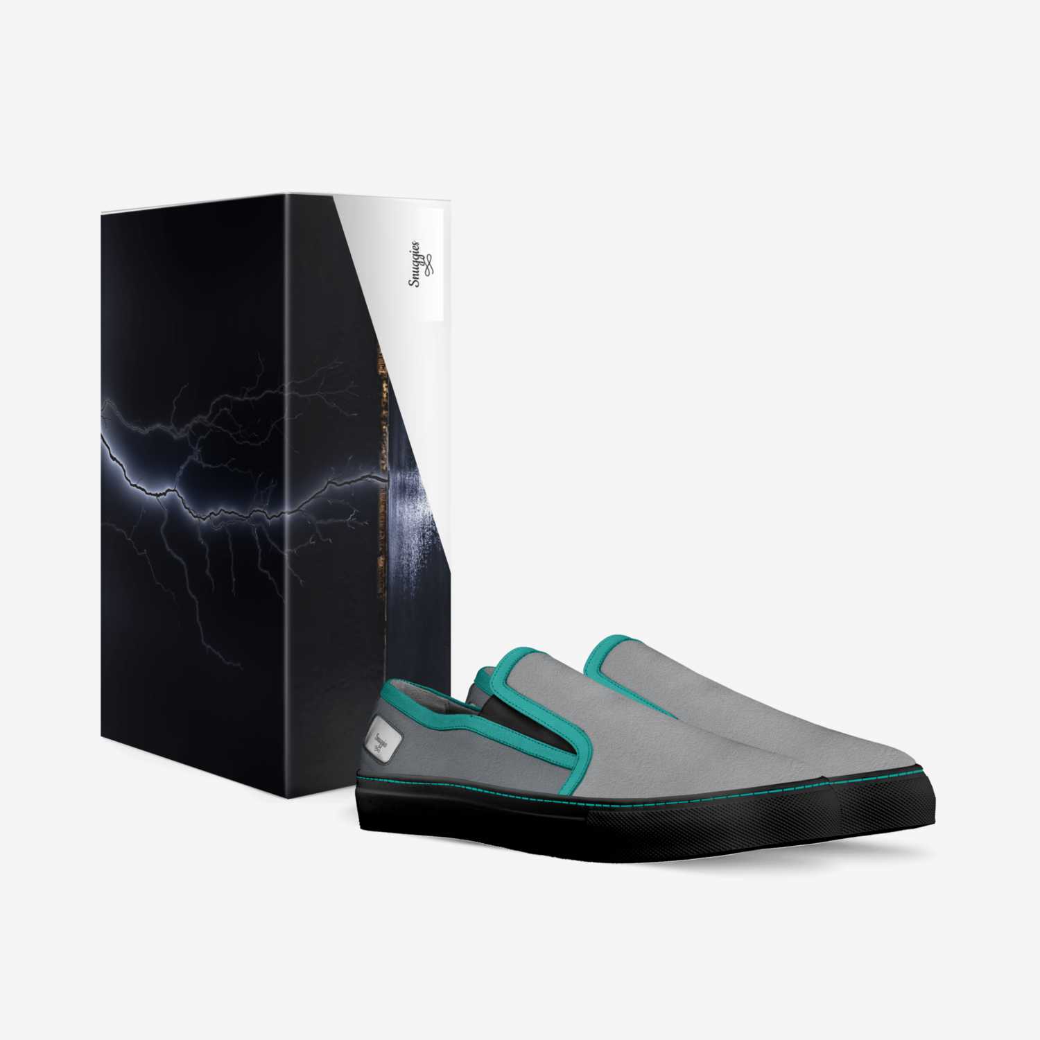 Snuggies custom made in Italy shoes by Natania Bouwer | Box view