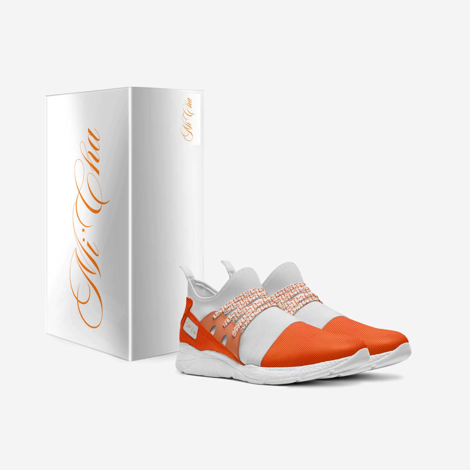 Mi'Cha Runner  custom made in Italy shoes by Umicha Lane | Box view