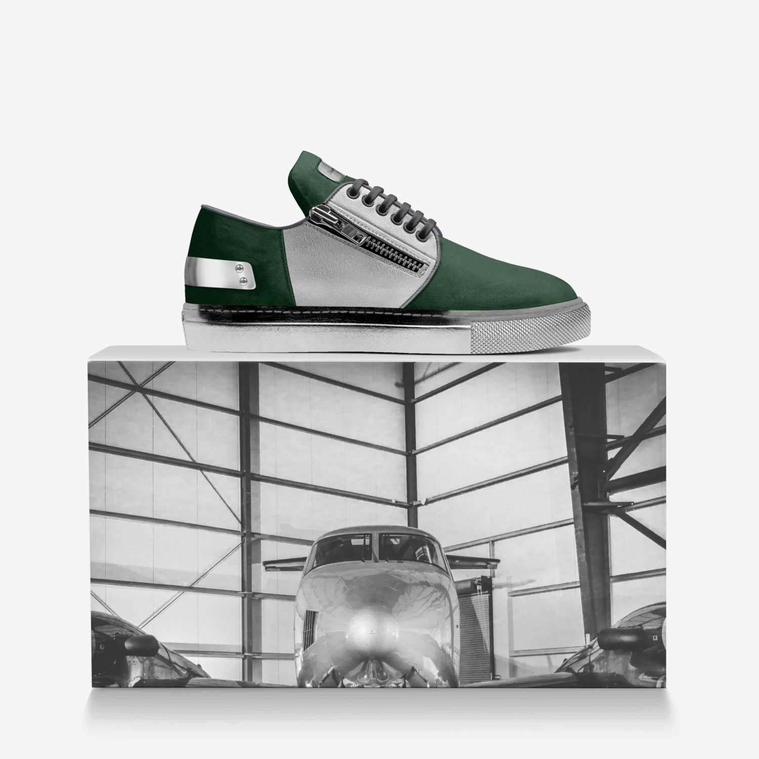 Shawn Philippe custom made in Italy shoes by S. Hobbs | Over box view