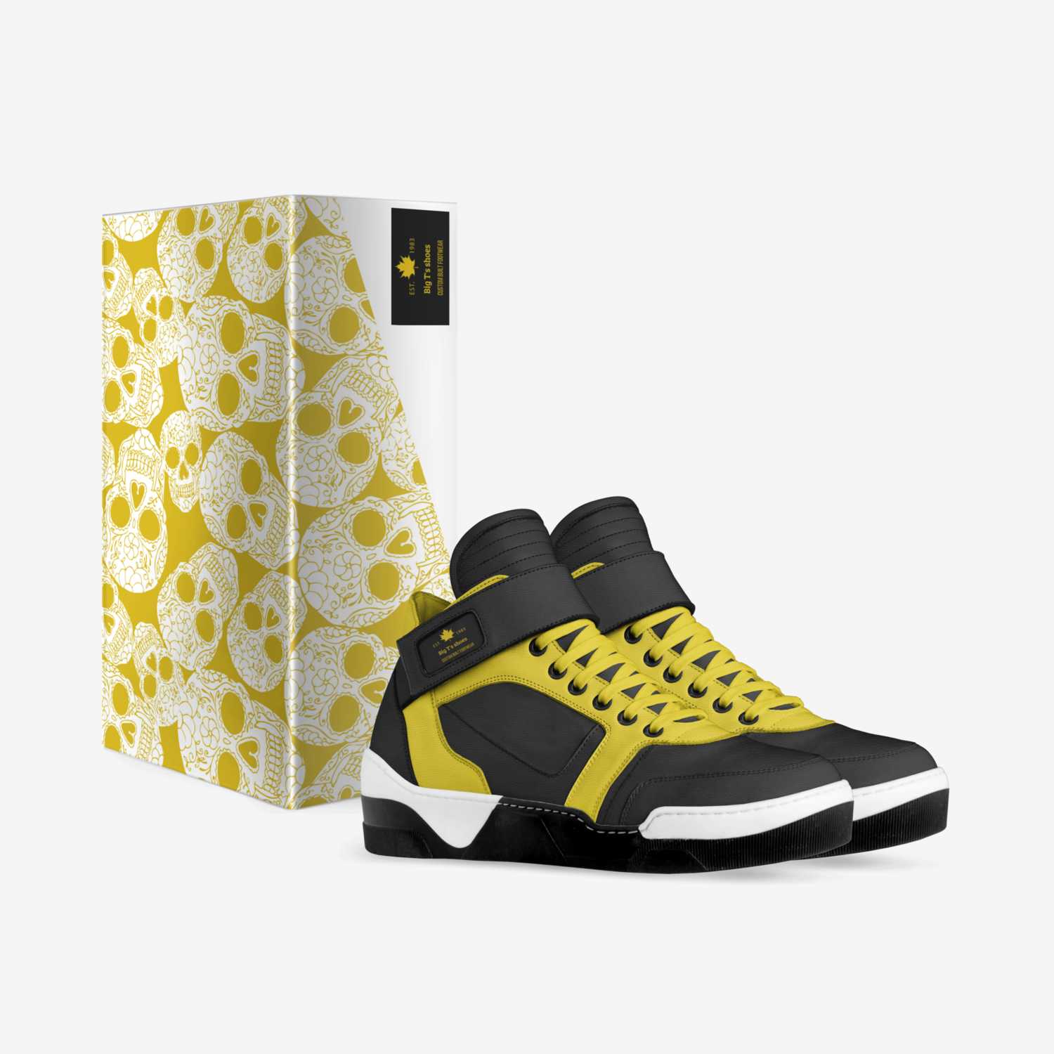 Big T's shoes  custom made in Italy shoes by Shawn | Box view