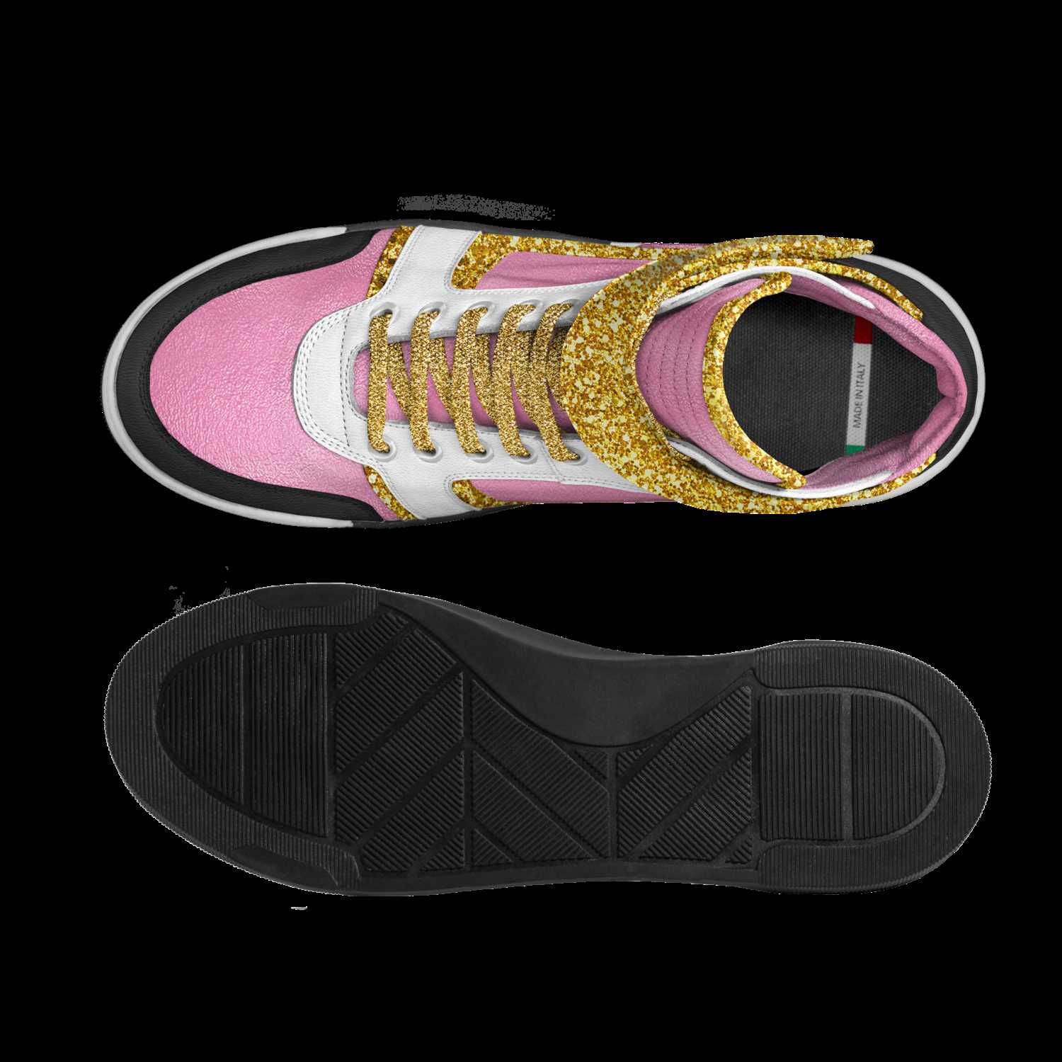 Glitter shop bomb shoes