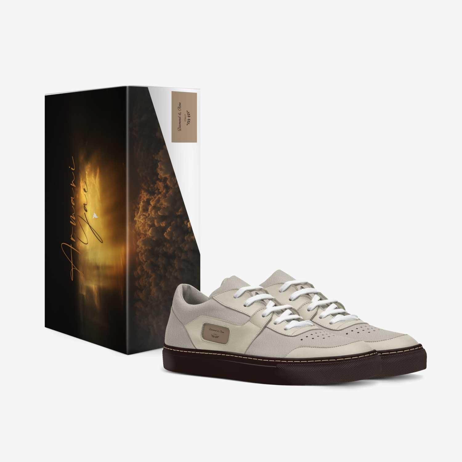 Diamond & Rose custom made in Italy shoes by Armani Yae | Box view