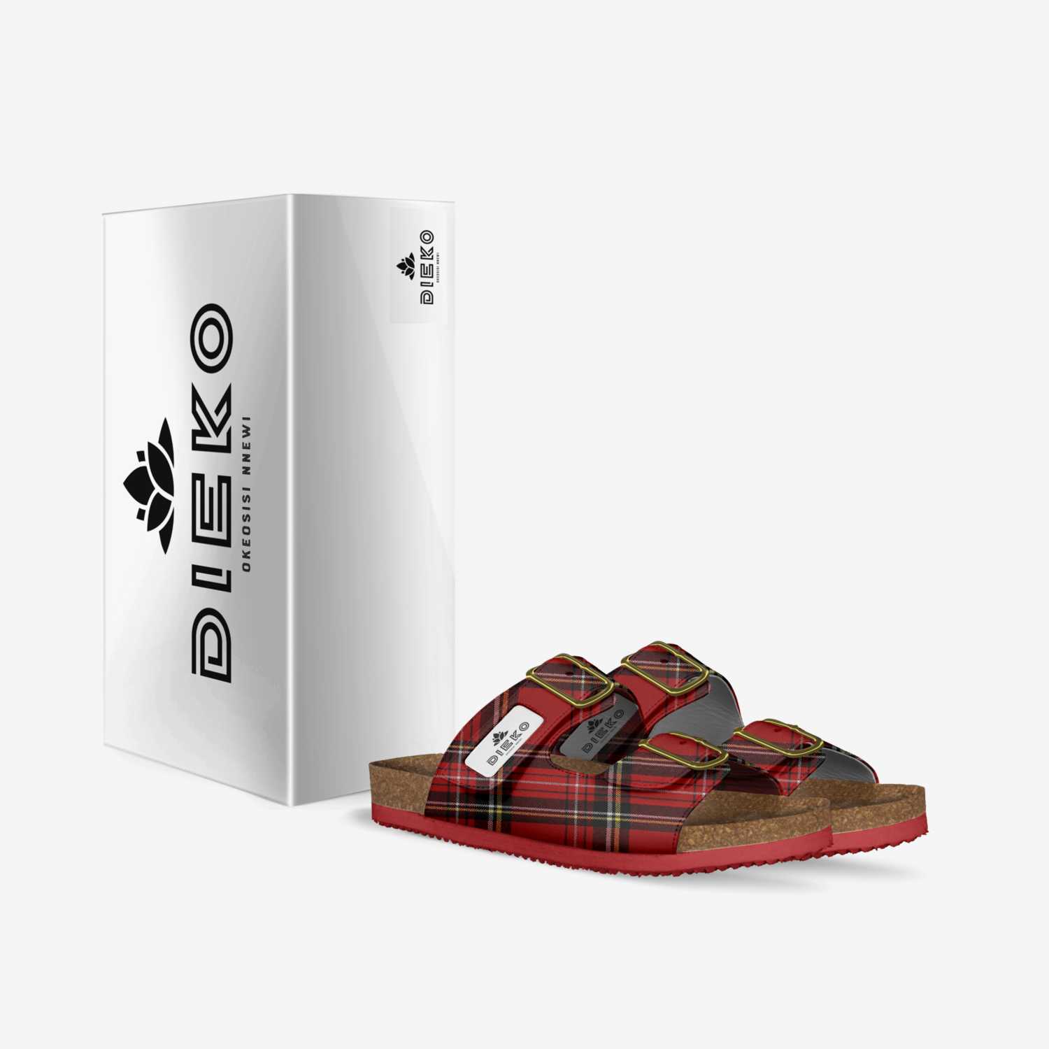 Diẹ̀kọ́ custom made in Italy shoes by Obi Ifediora | Box view