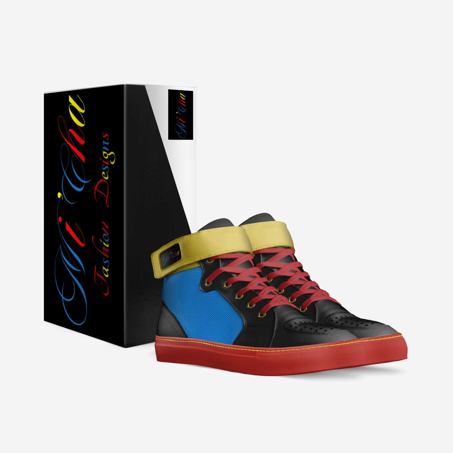 Mi'Cha Baller custom made in Italy shoes by Umicha Lane | Box view