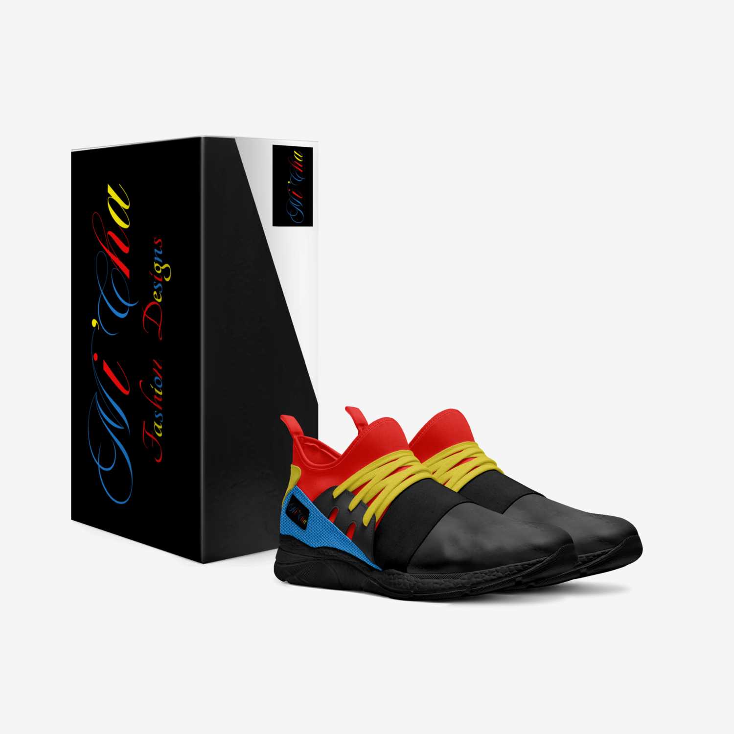 Mi'Cha Mix custom made in Italy shoes by Umicha Lane | Box view