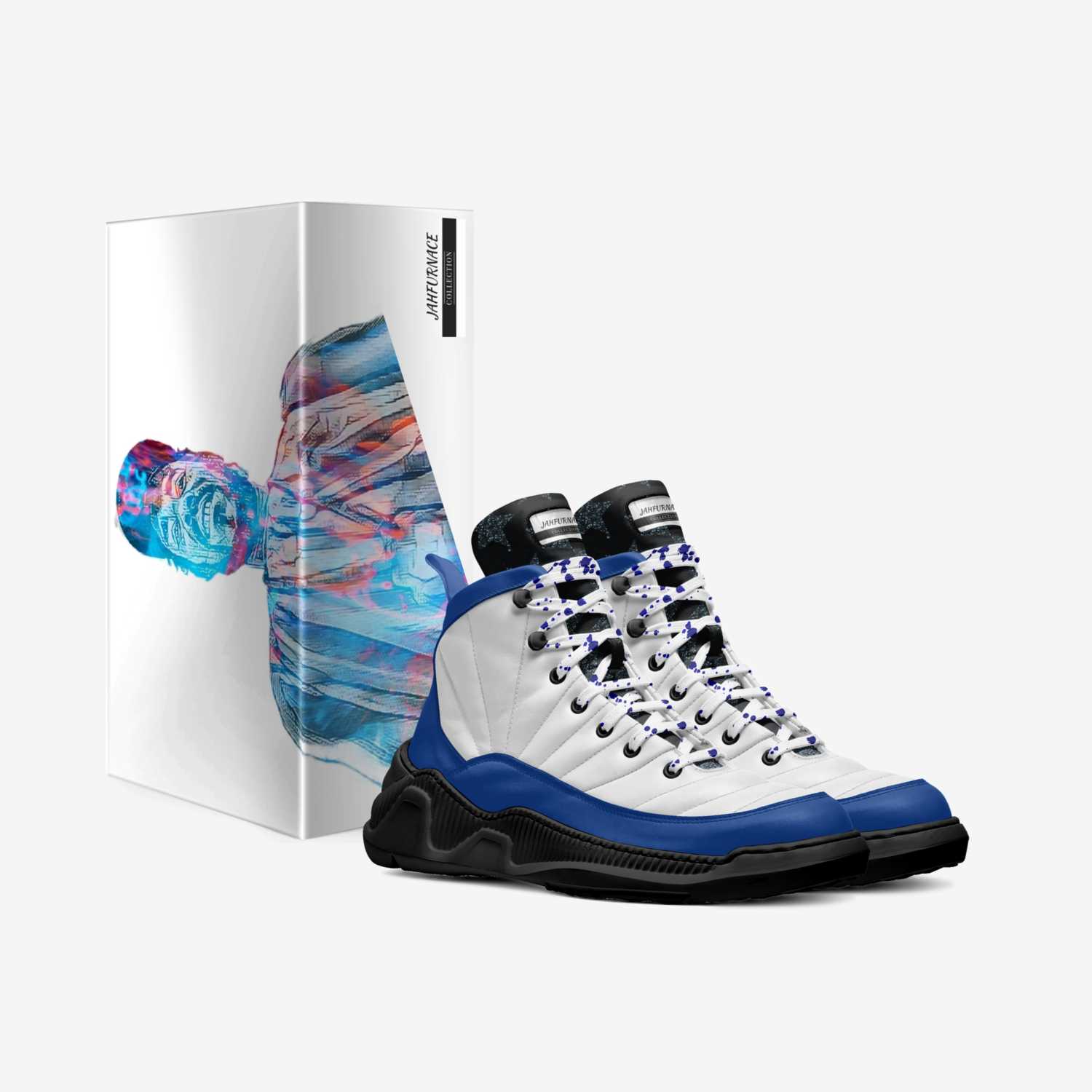 JAHFURNACE custom made in Italy shoes by Ervin David | Box view