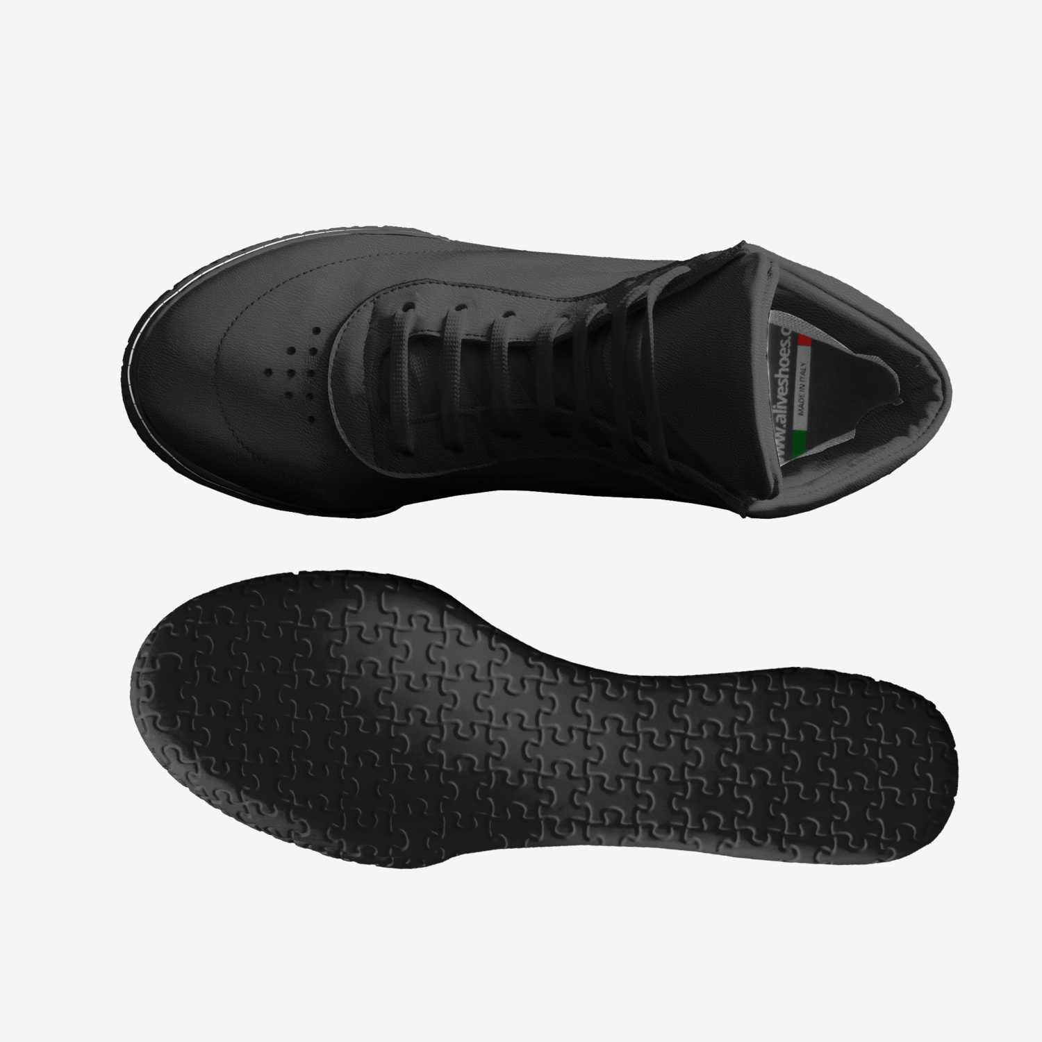 BTLG_agency custom made in Italy shoes by Agency Aliveshoes | Top view