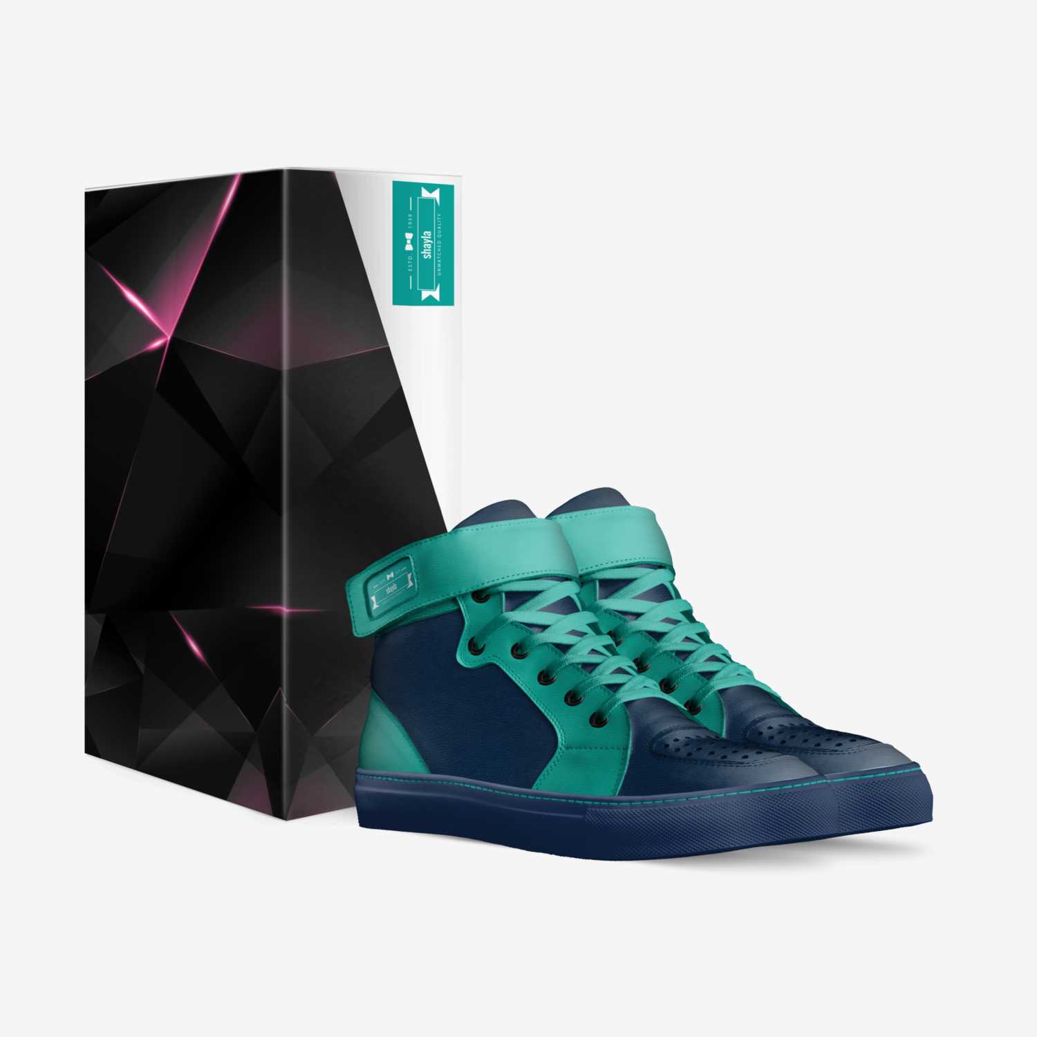 shayla custom made in Italy shoes by Jashayla Underwood | Box view