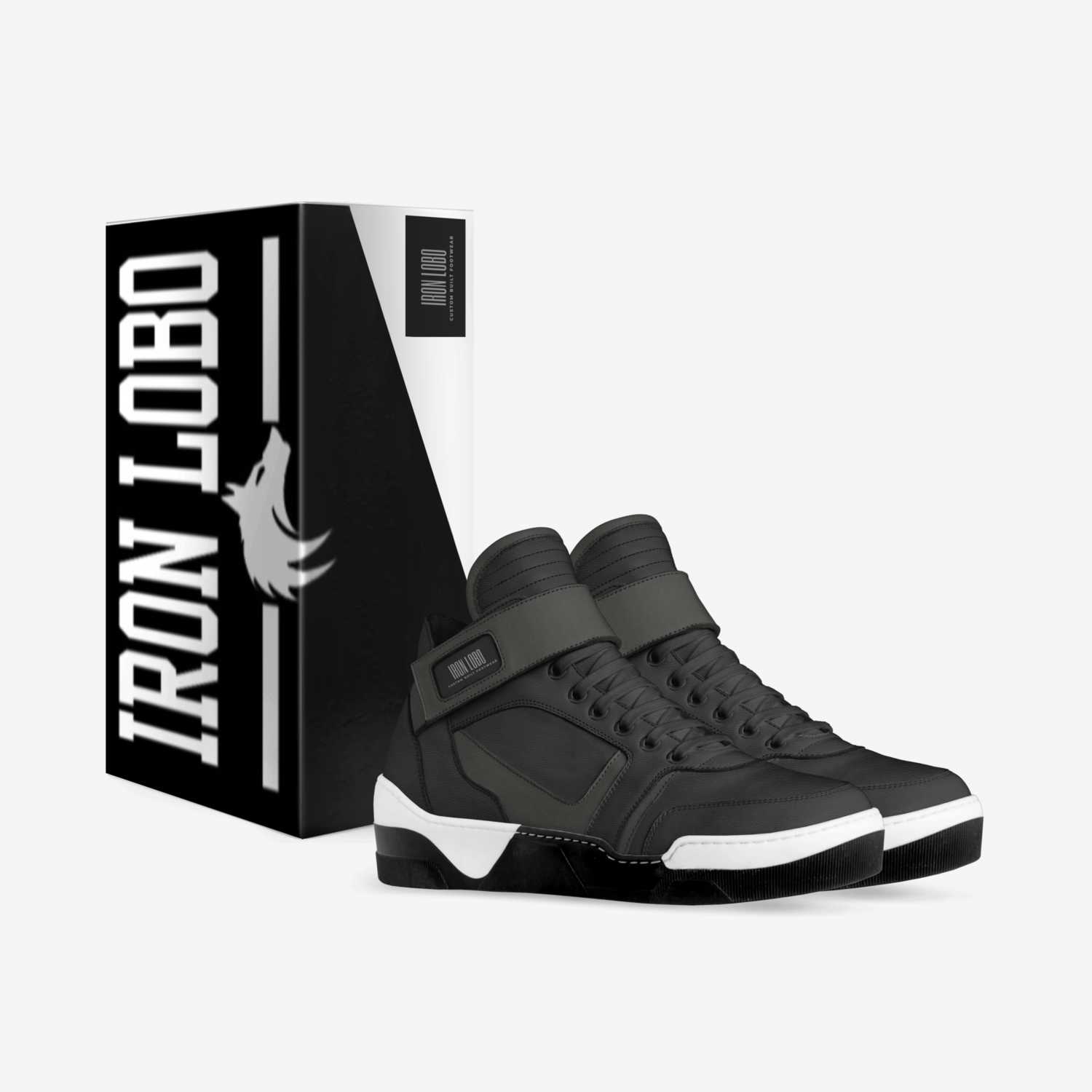 IRON LOBO custom made in Italy shoes by Isaac Ramirez | Box view