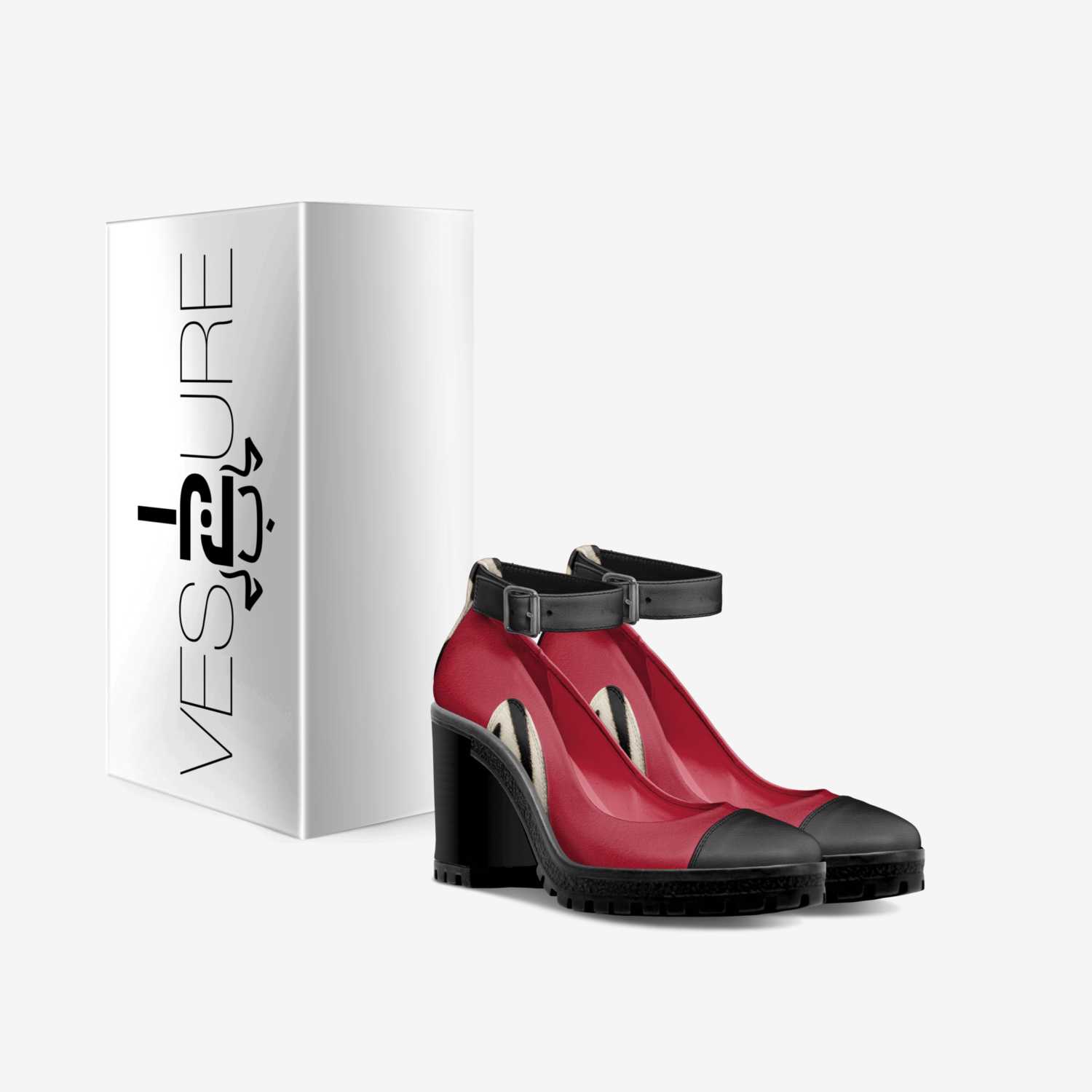 Ves2ure 10 custom made in Italy shoes by Jordan Warren Jr | Box view
