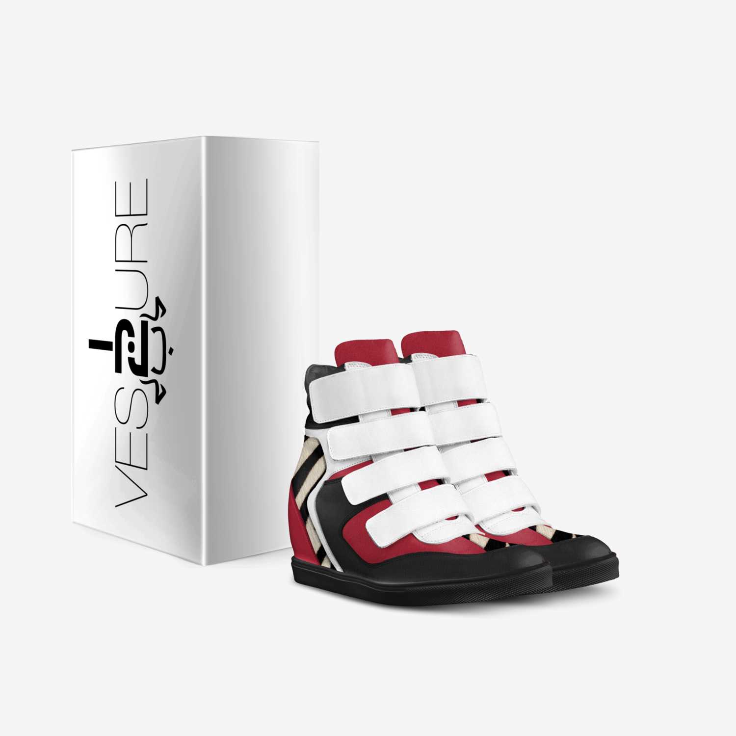 Ves2ure 12 custom made in Italy shoes by Jordan Warren Jr | Box view