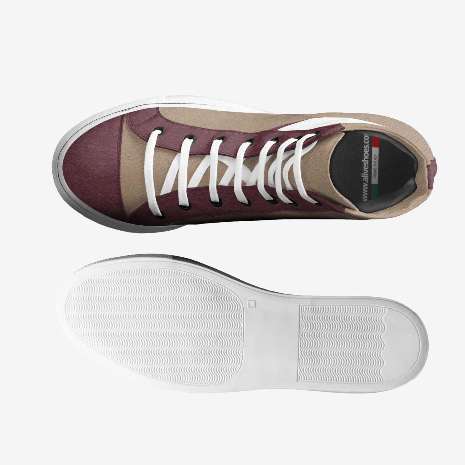 Crescente_agency custom made in Italy shoes by Agency Aliveshoes | Top view