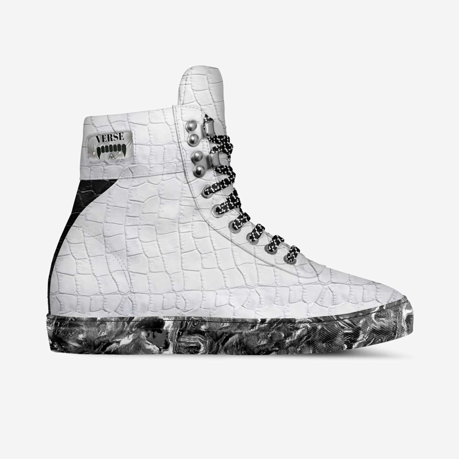 Verse Drop  custom made in Italy shoes by Anthony Davis | Side view