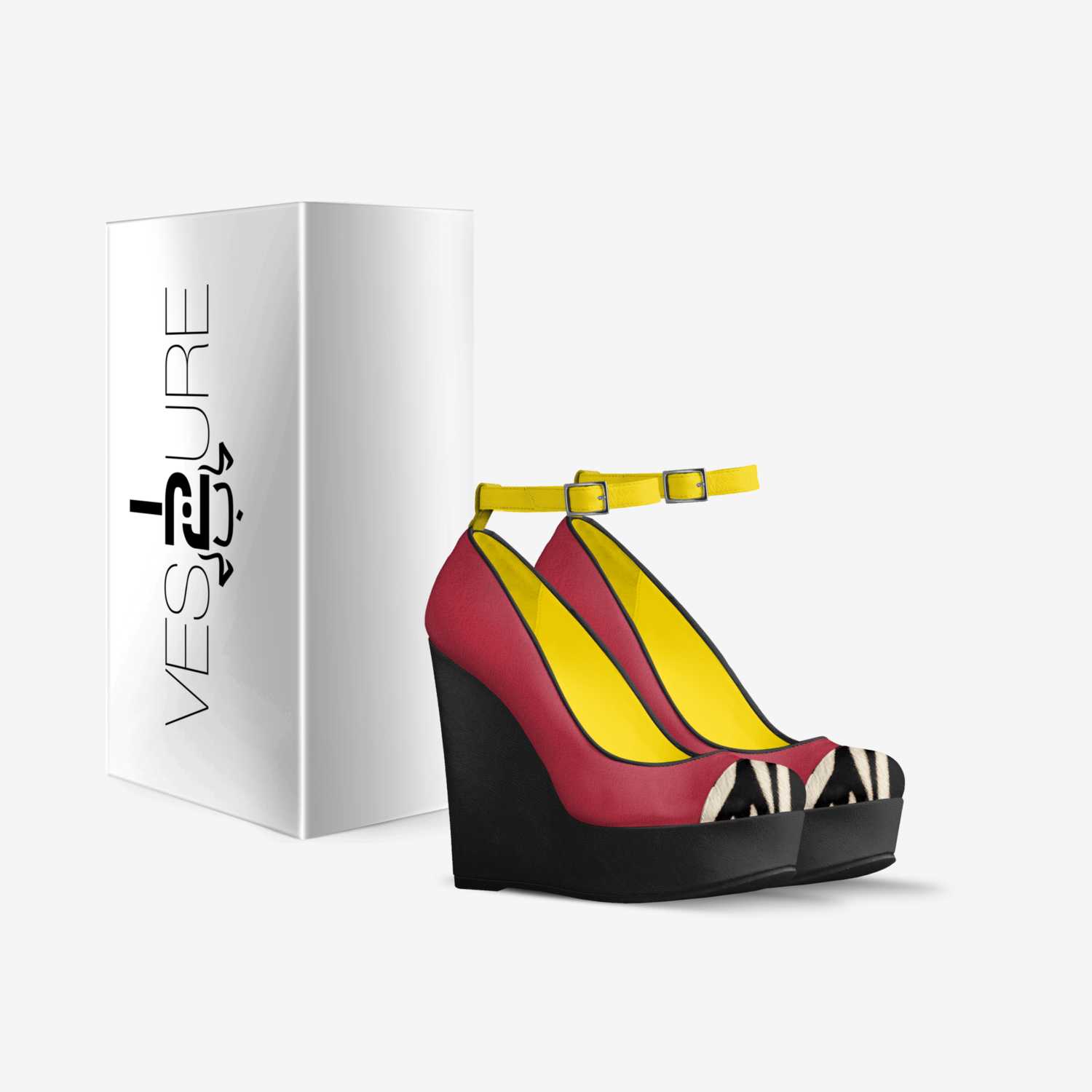Ves2ure 16 custom made in Italy shoes by Jordan Warren Jr | Box view