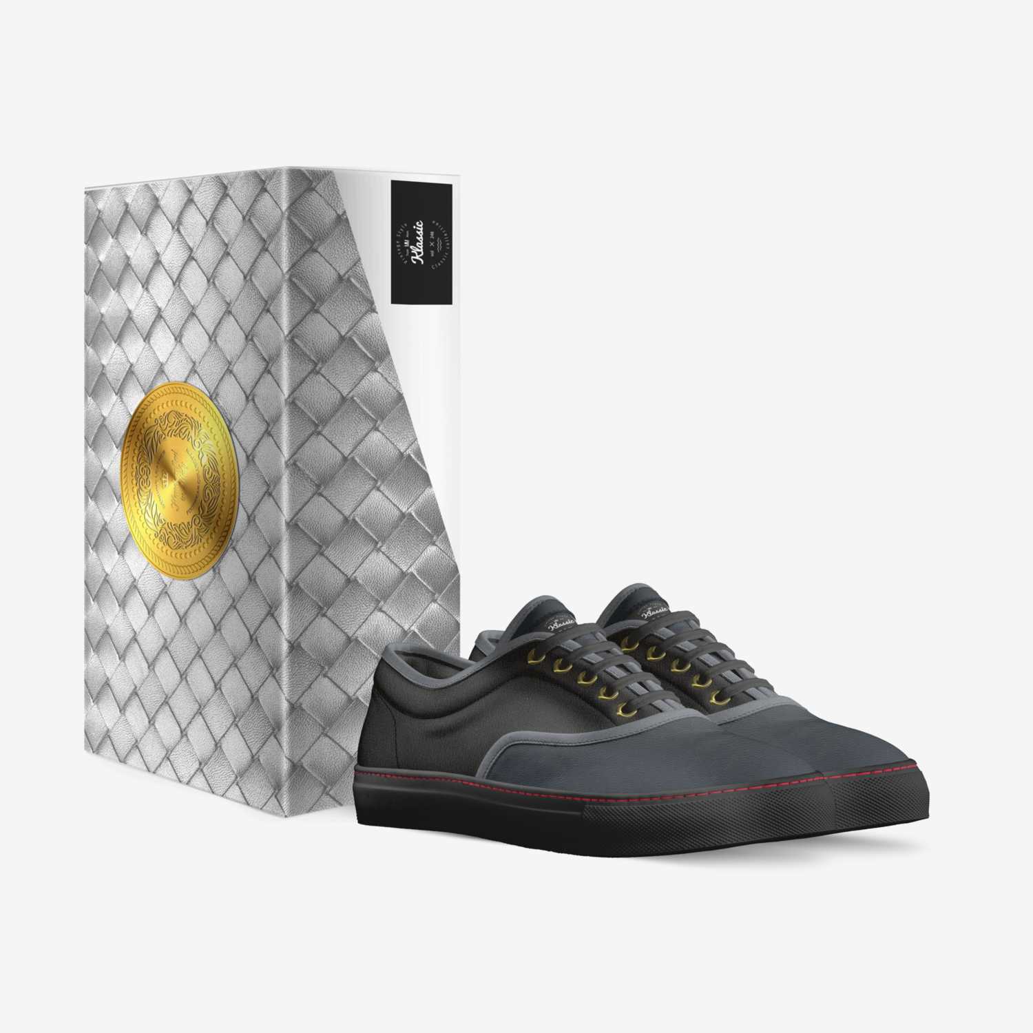 Klassic custom made in Italy shoes by Papa Kwabena | Box view