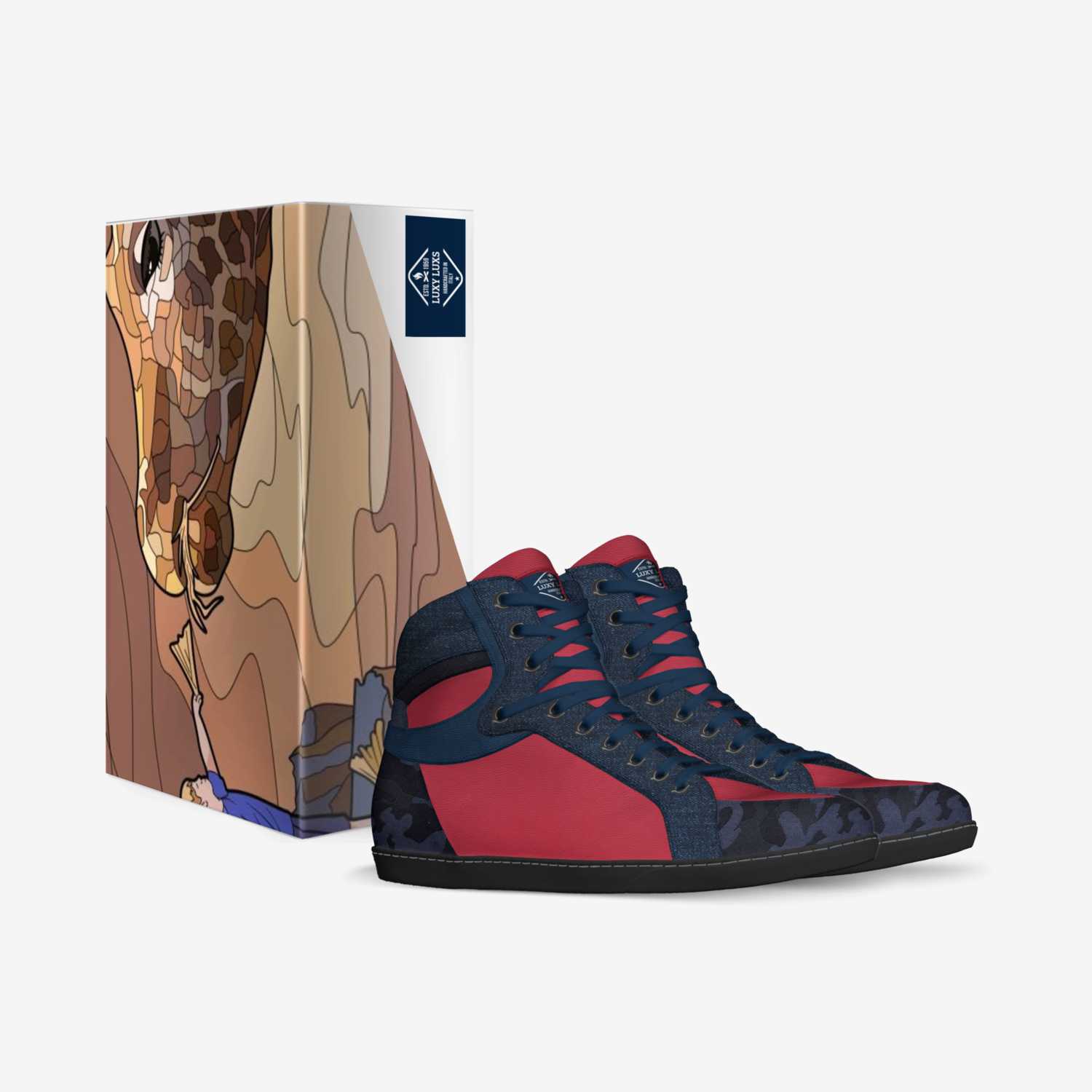 Luxy Luxs custom made in Italy shoes by April Lane | Box view
