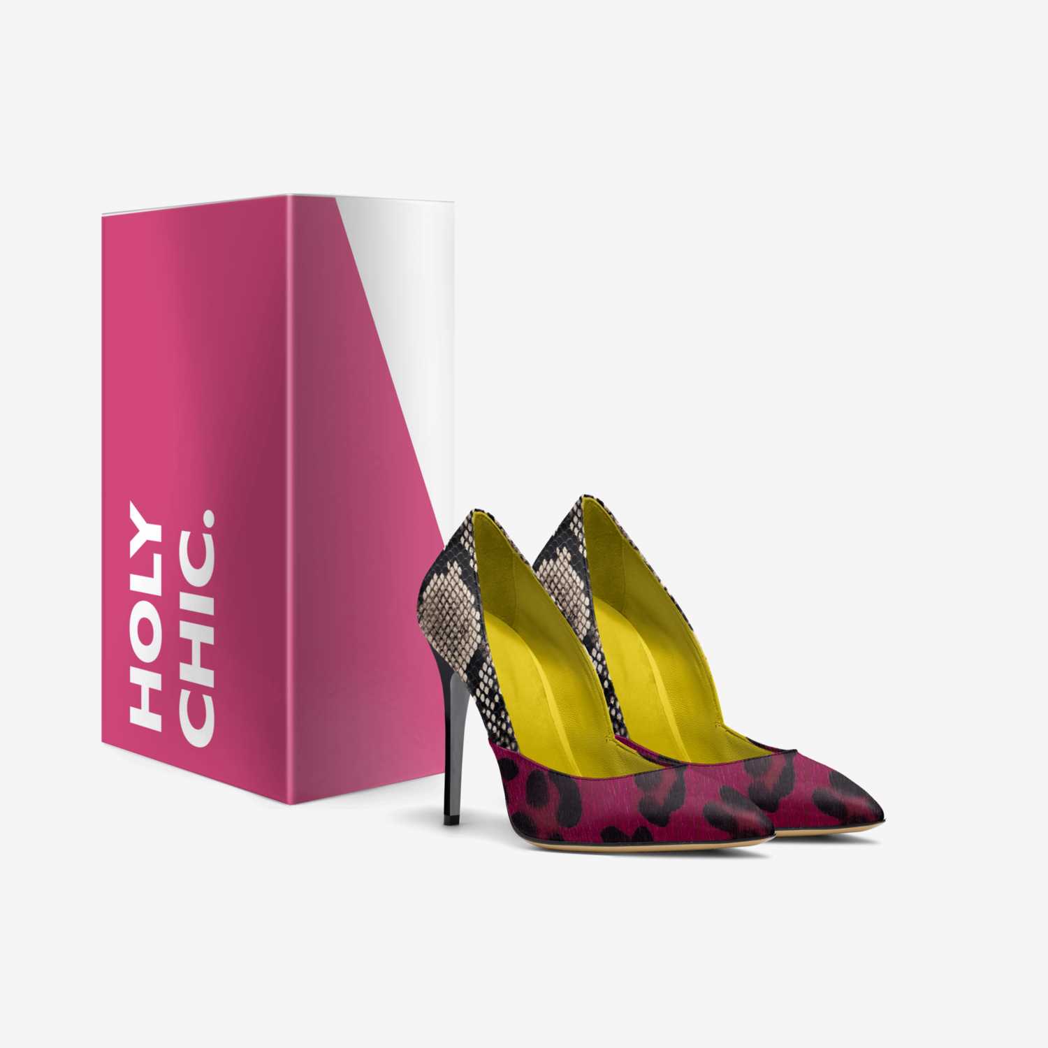 Javon's custom made in Italy shoes by Kenya Graves | Box view