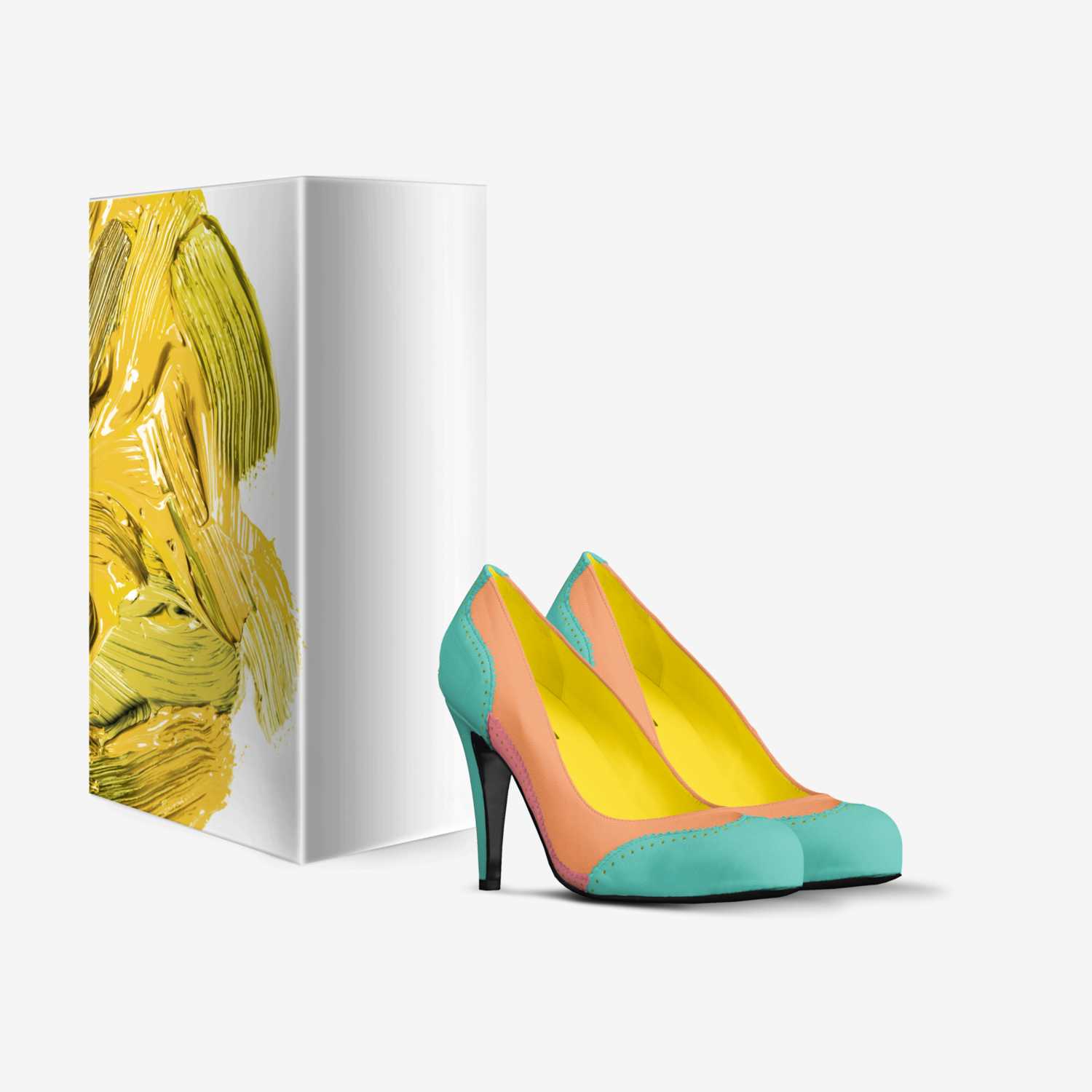 MAS custom made in Italy shoes by Megha Agarwal | Box view