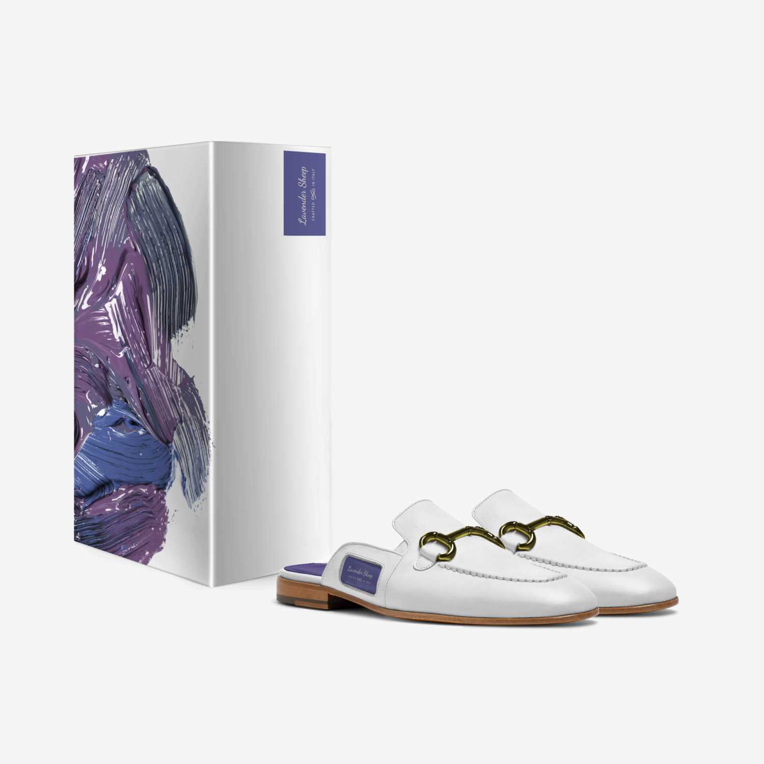 LavenderRain  custom made in Italy shoes by Roy Terry | Box view