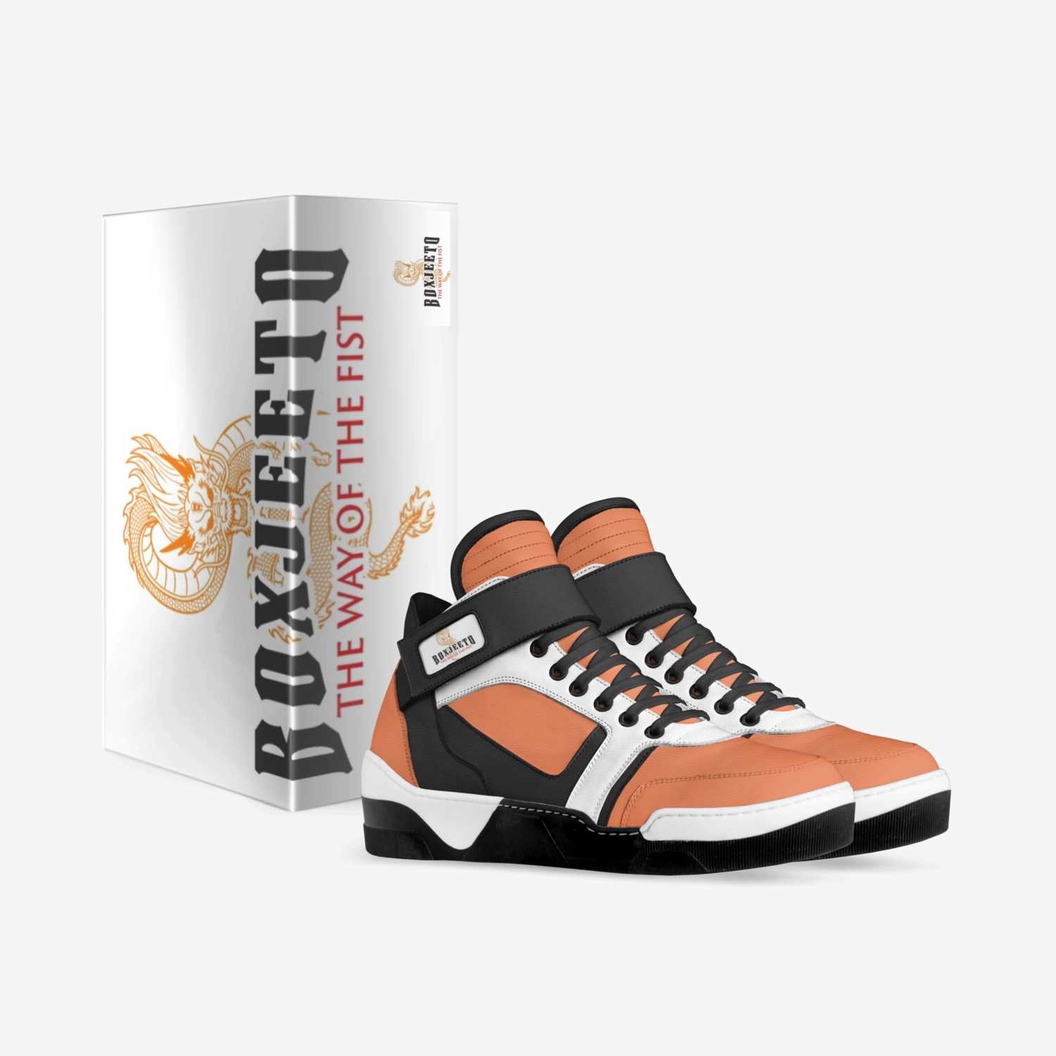 Boxjeeto custom made in Italy shoes by James Vernom Bess | Box view