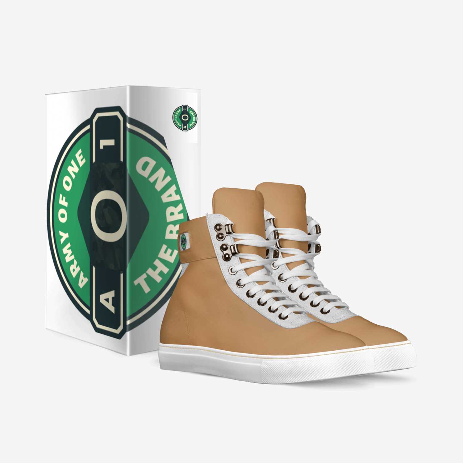 Army of one  custom made in Italy shoes by Raji Olapeju | Box view