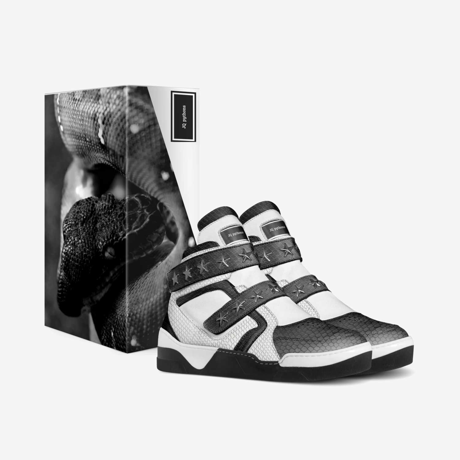JQ  Pythons  custom made in Italy shoes by James Vernom Bess | Box view