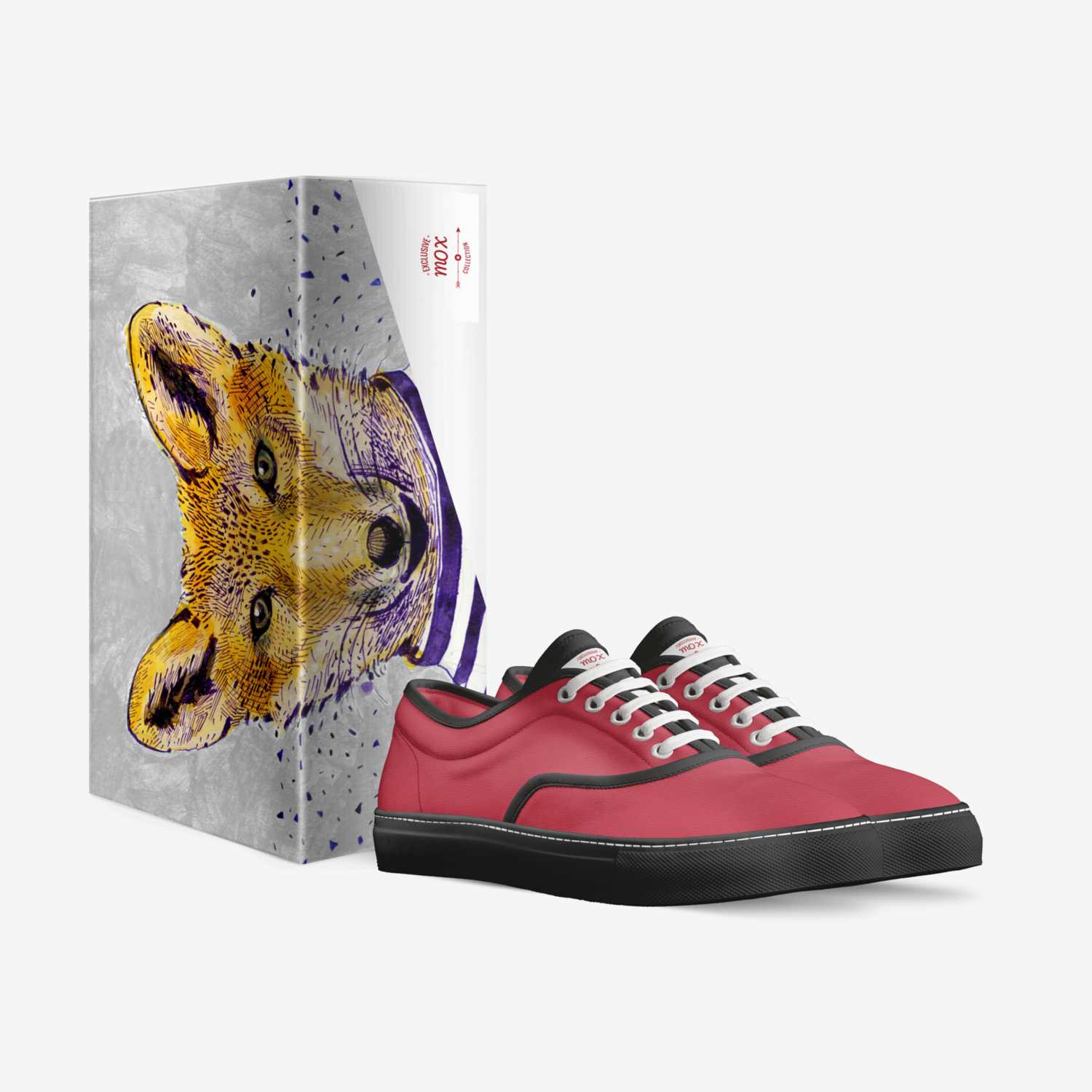 MOX custom made in Italy shoes by Cc Cc | Box view