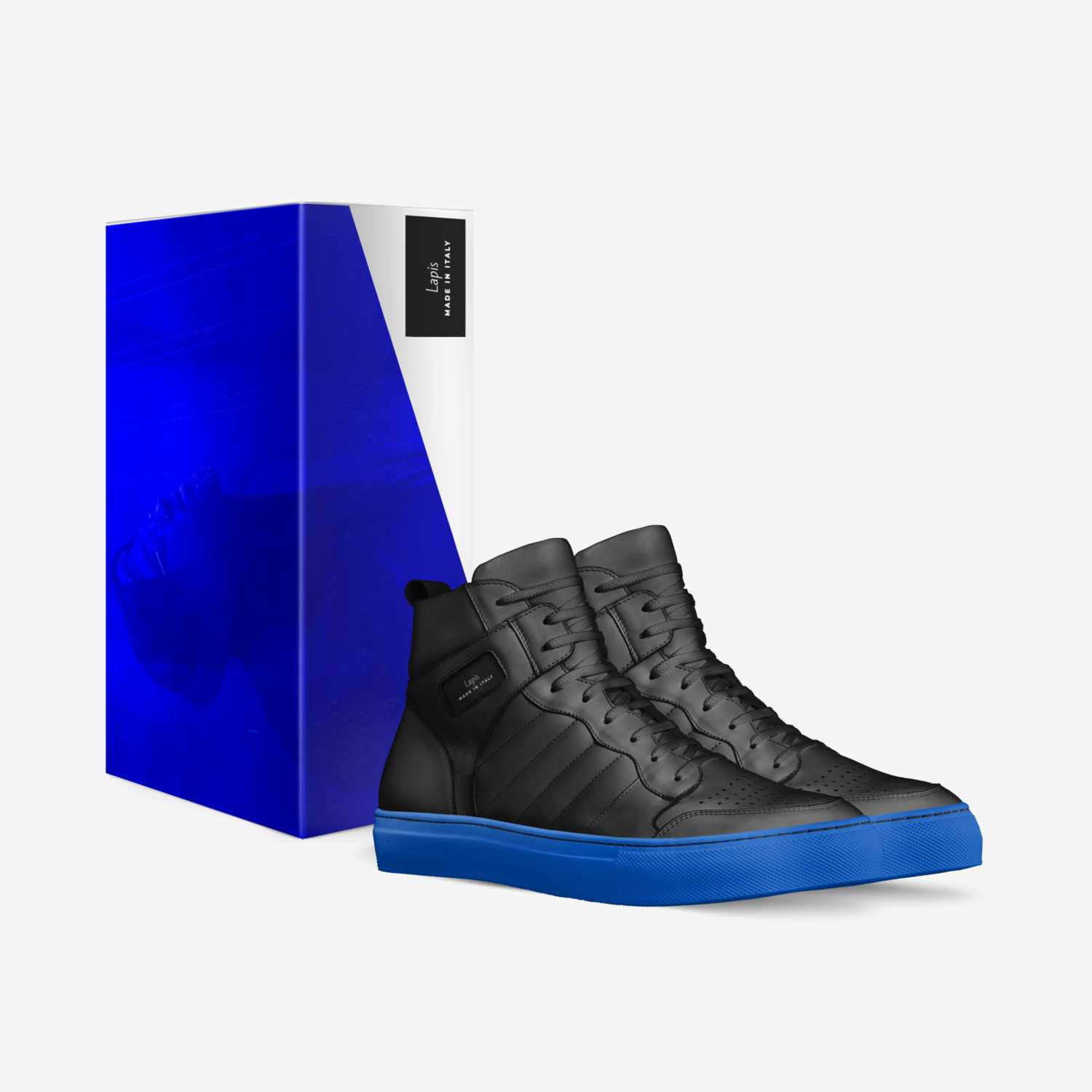Lapis 818 custom made in Italy shoes by Ocean Von Lapis | Box view