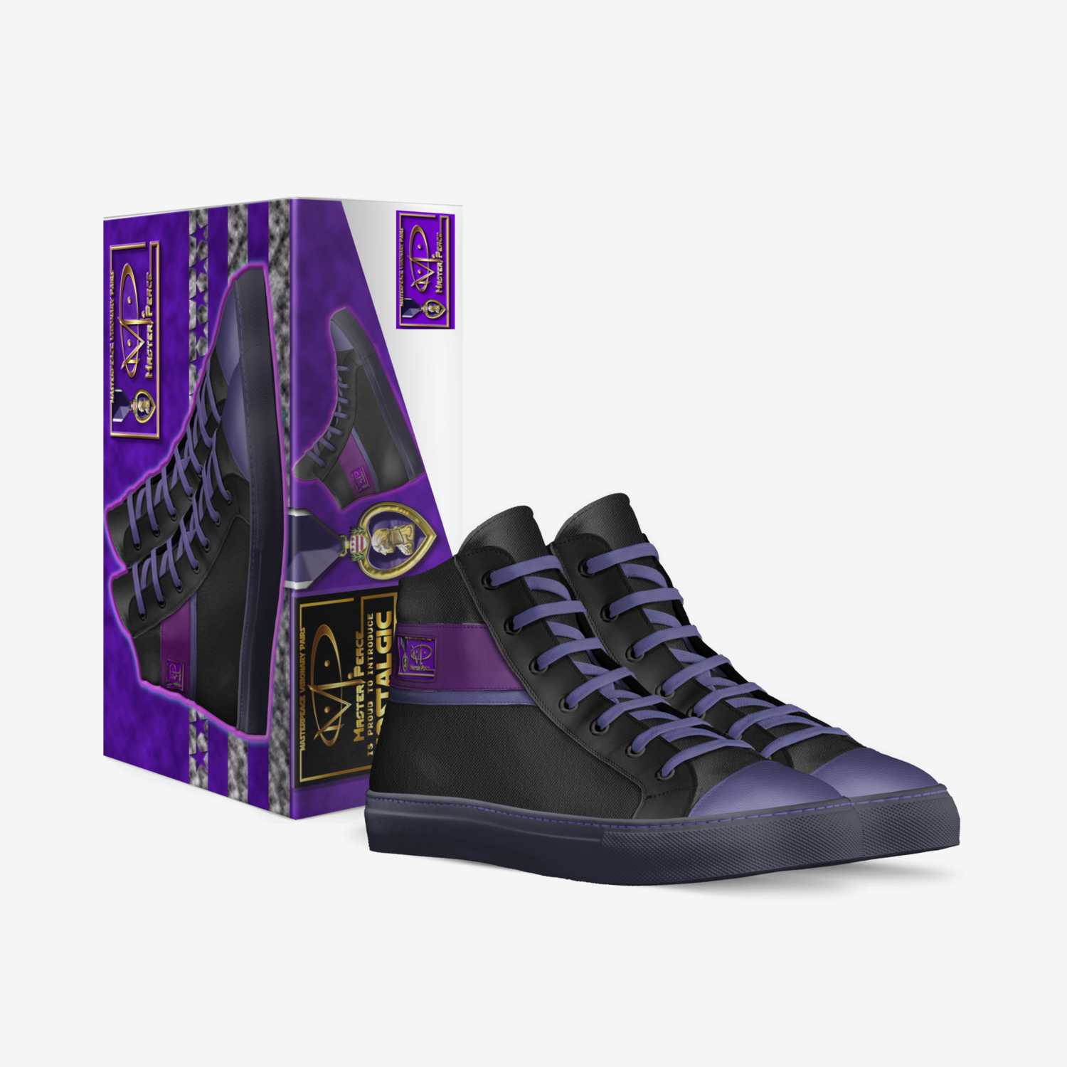 Amethyst Souls custom made in Italy shoes by Michael Porter | Box view