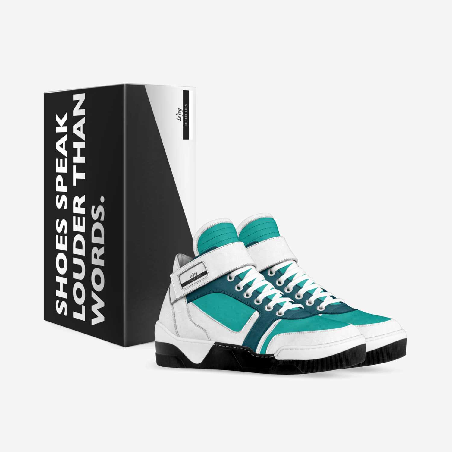 Le'joy custom made in Italy shoes by Lesego Mashoene | Box view