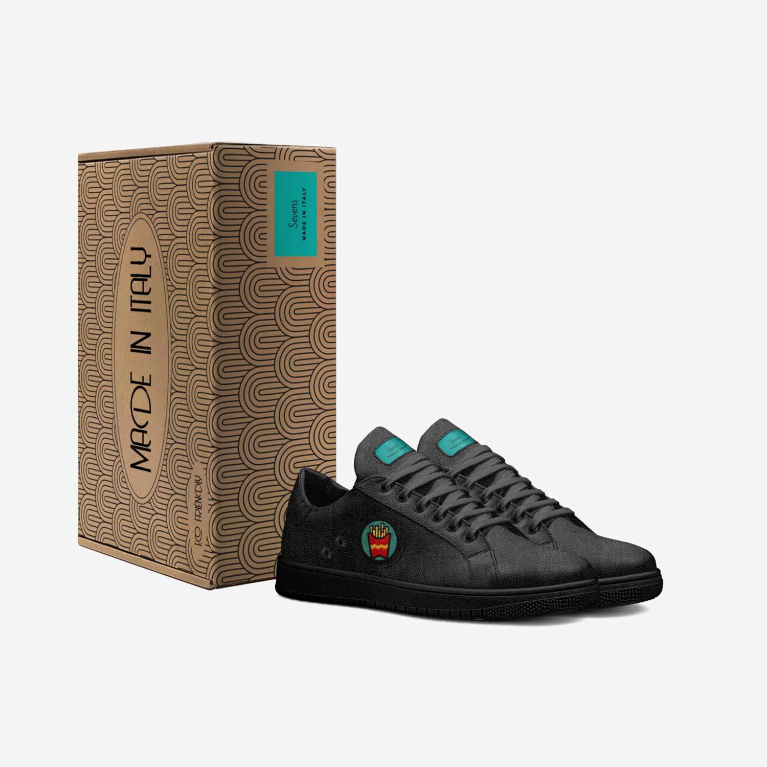 Poppy  custom made in Italy shoes by Seven Waters | Box view