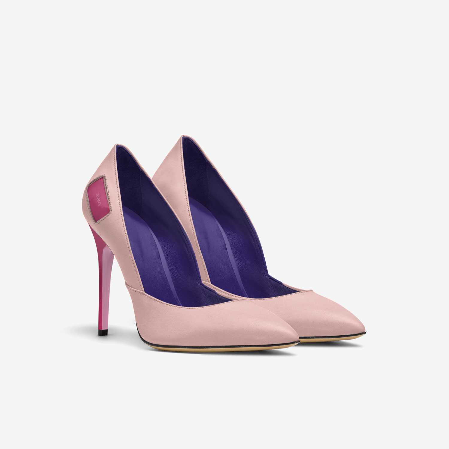Bailey  custom made in Italy shoes by Seven Waters | Double view