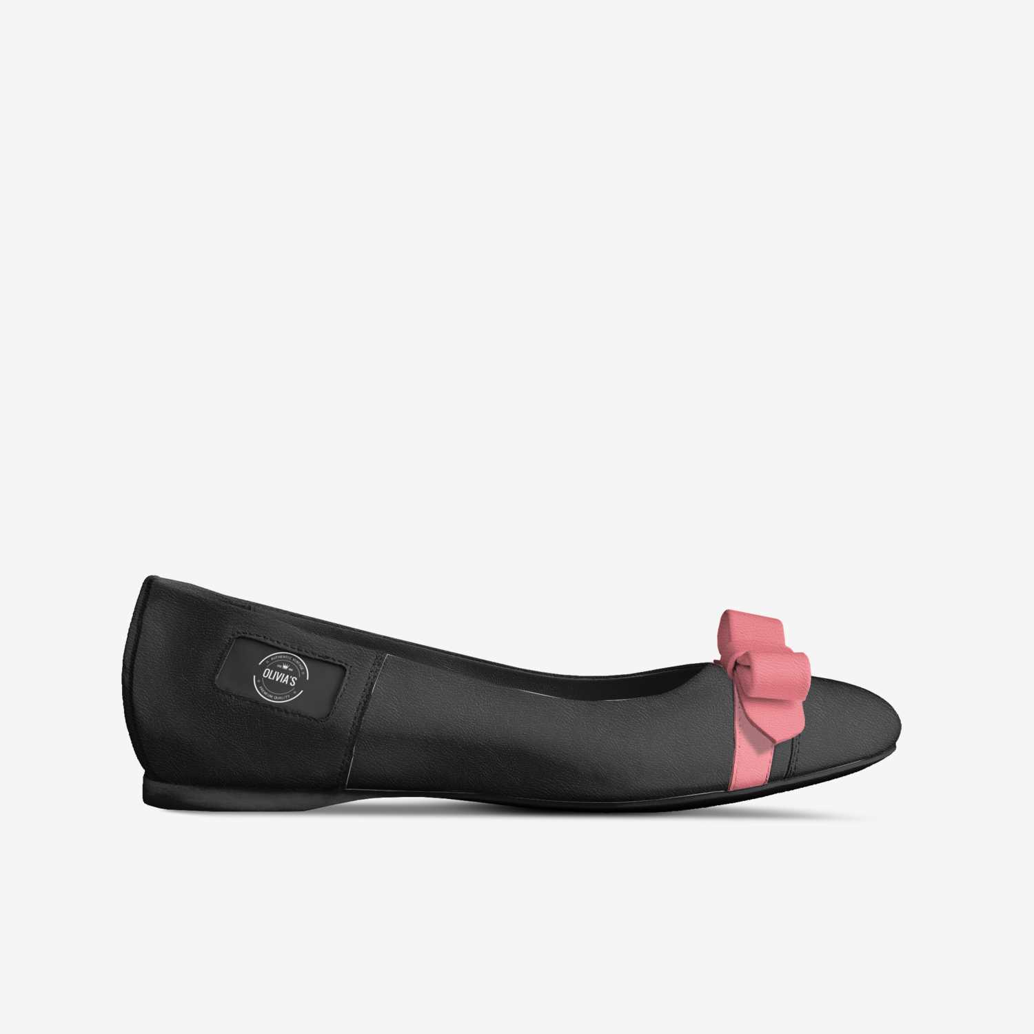 Olivia's  custom made in Italy shoes by Olivia Ridgway | Side view