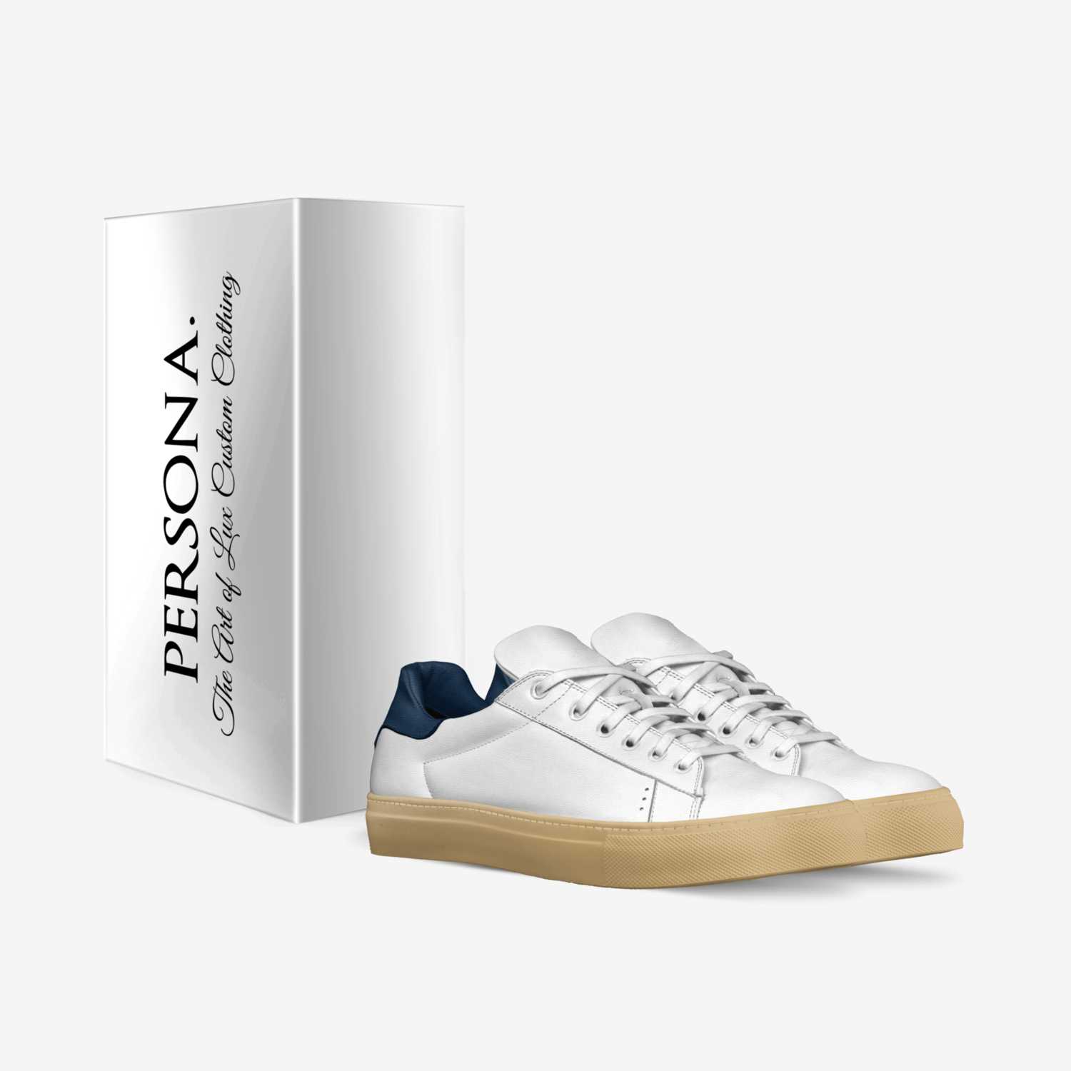 Columbian Gum Sole custom made in Italy shoes by Zuri Greer | Box view
