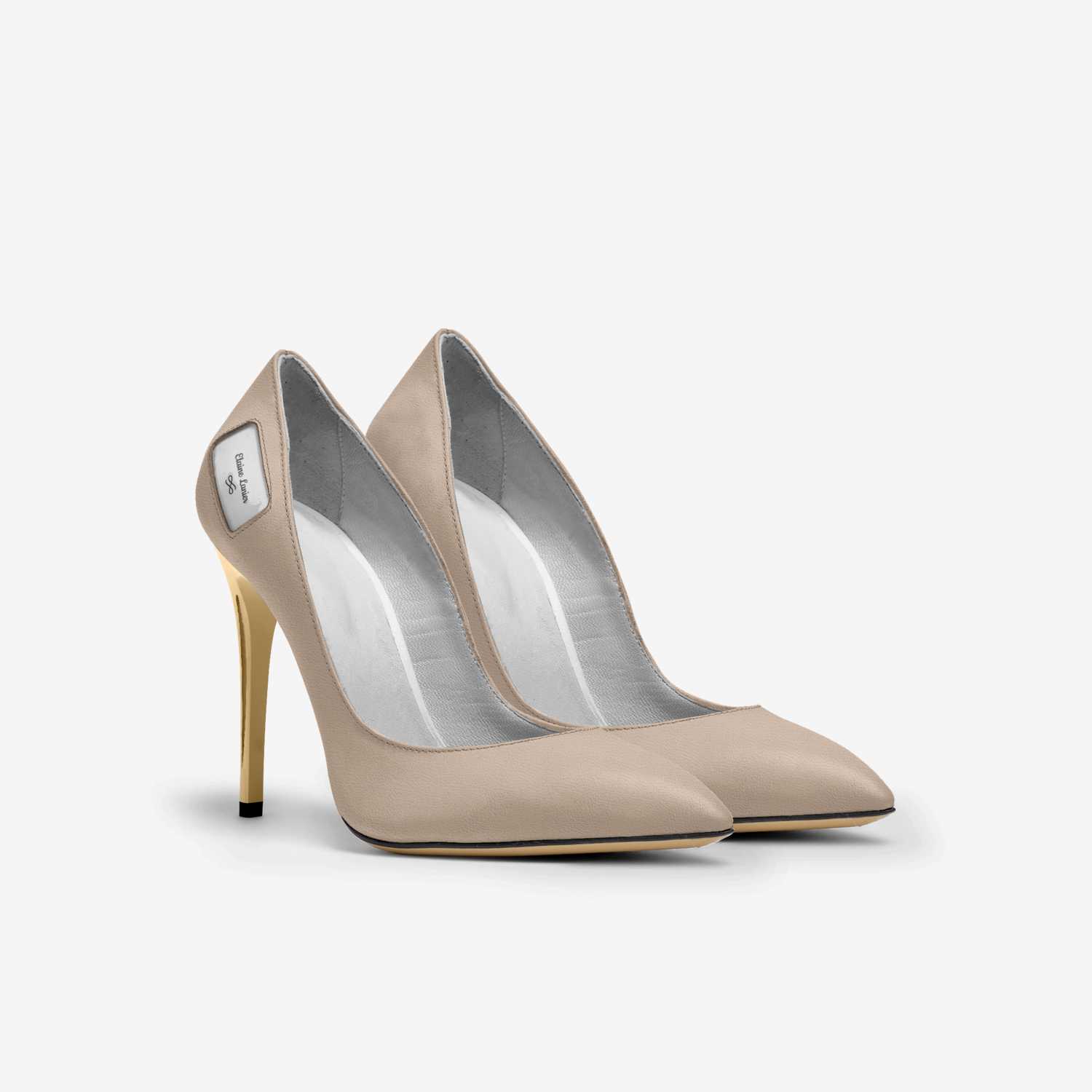 Queen Anne's custom made in Italy shoes by Sandra Lanier | Double view