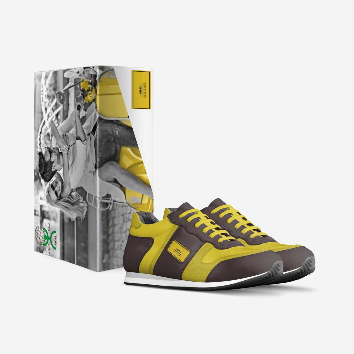 ⵣAKALⵣ custom made in Italy shoes by Otmane Yassine | Box view