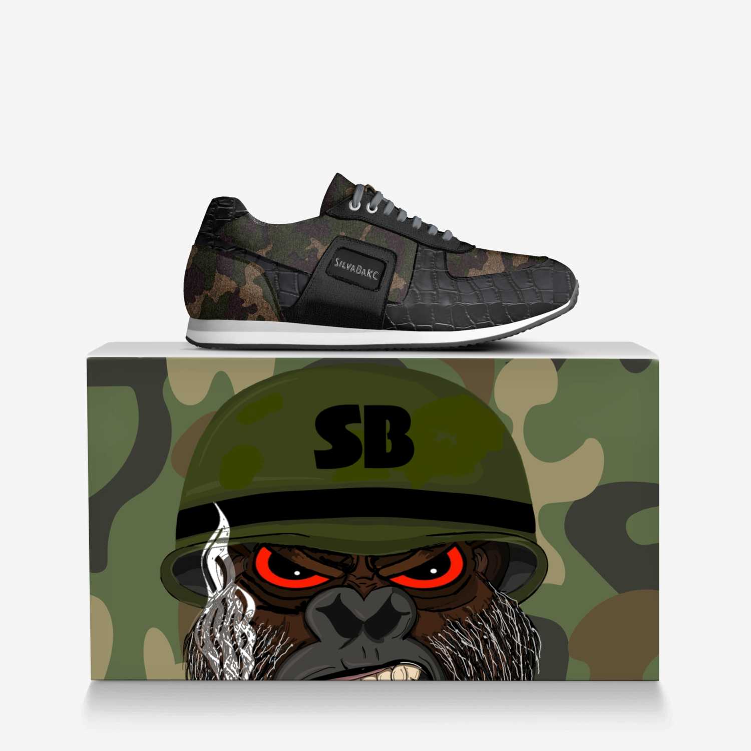 SilvaBaKC custom made in Italy shoes by Blurt | Over box view