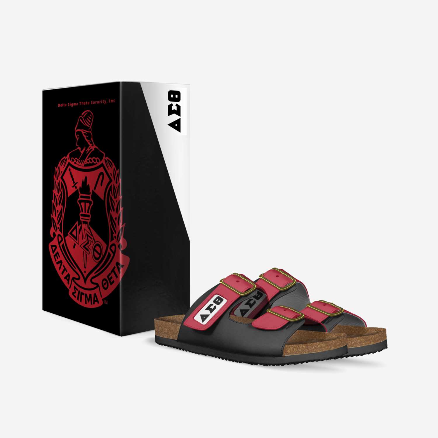 DSTSANDAL23 custom made in Italy shoes by Black Collection Apparel | Box view