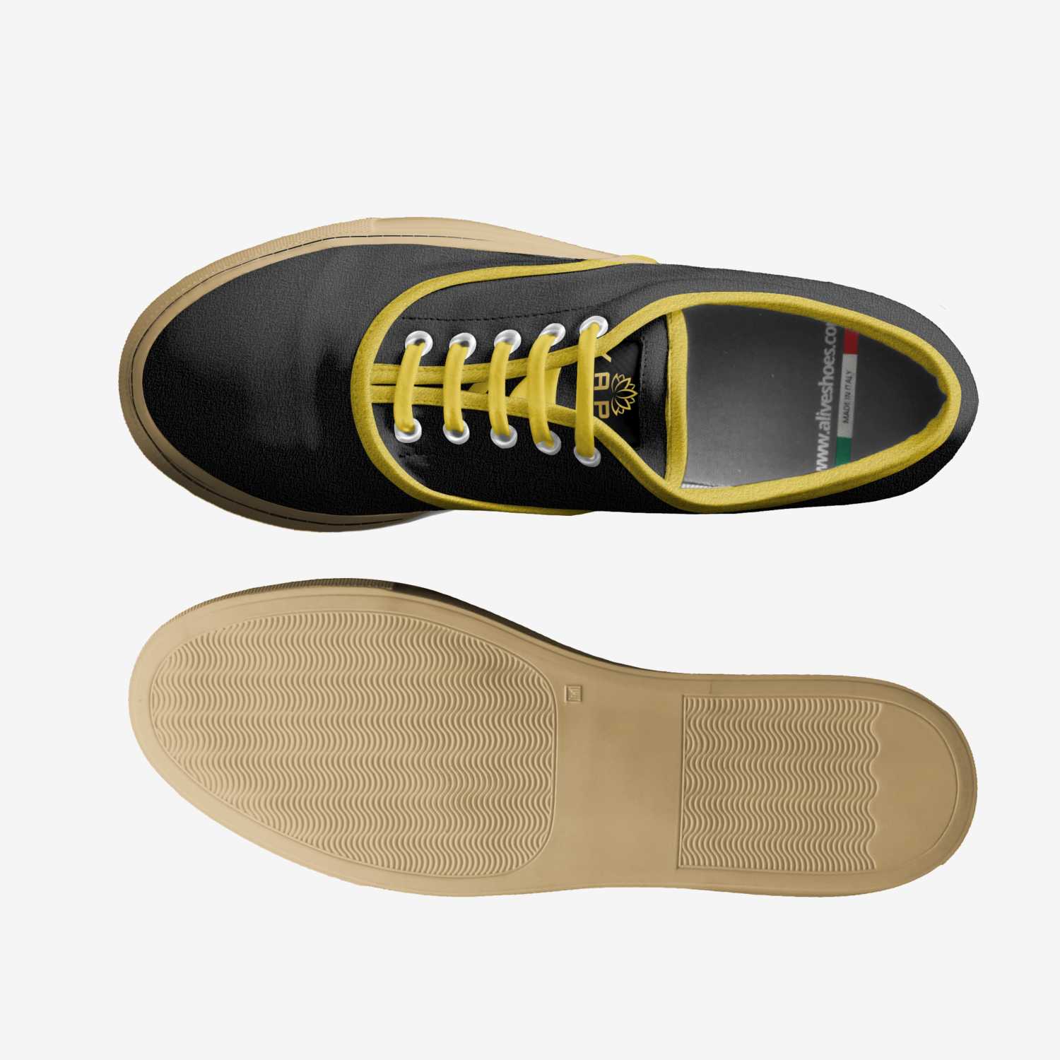 Euphoria Y-2 custom made in Italy shoes by Isuru Yapa | Top view