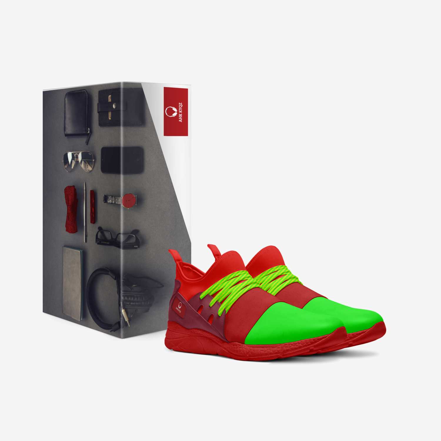 Ahk Kyqz custom made in Italy shoes by Shakirah Meadows | Box view