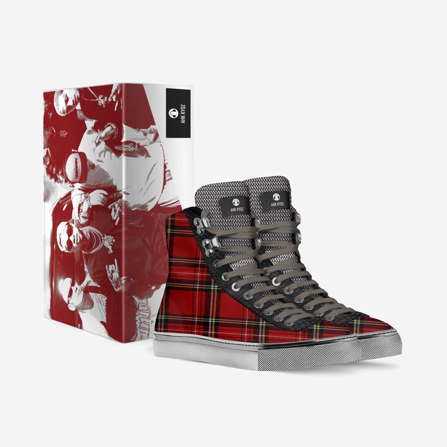 Ahk Kyqz custom made in Italy shoes by Shakirah Meadows | Box view