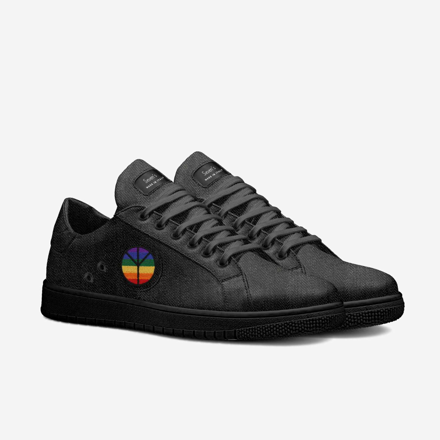 Rising custom made in Italy shoes by Seven Waters | Double view