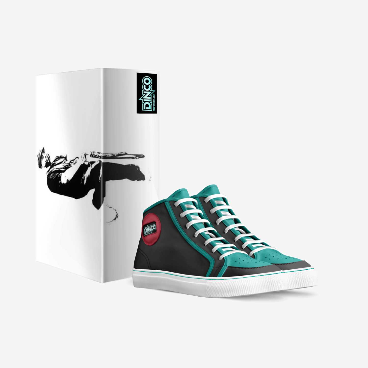 Dinco 360 ETA custom made in Italy shoes by Amin Samuel | Box view