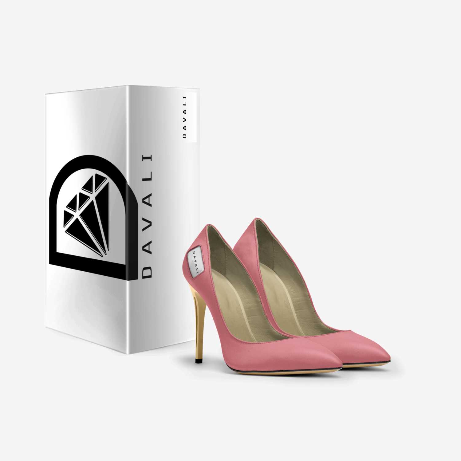 Davali custom made in Italy shoes by Tekala Williams | Box view