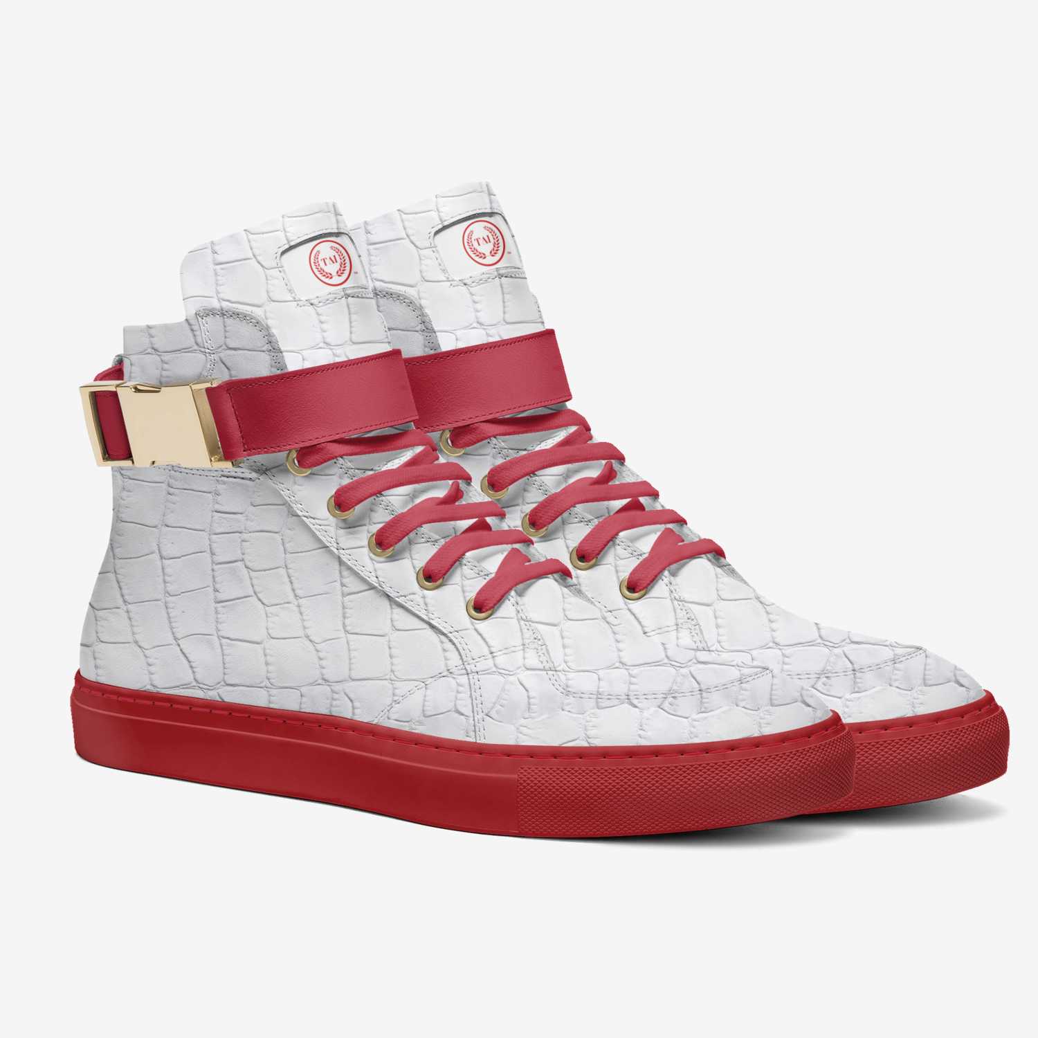 Chic Hot Classic custom made in Italy shoes by Alicia Grant | Double view