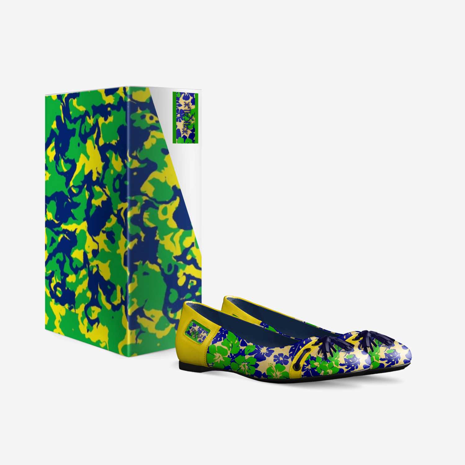 ⵣAKALⵣ custom made in Italy shoes by Otmane Yassine | Box view