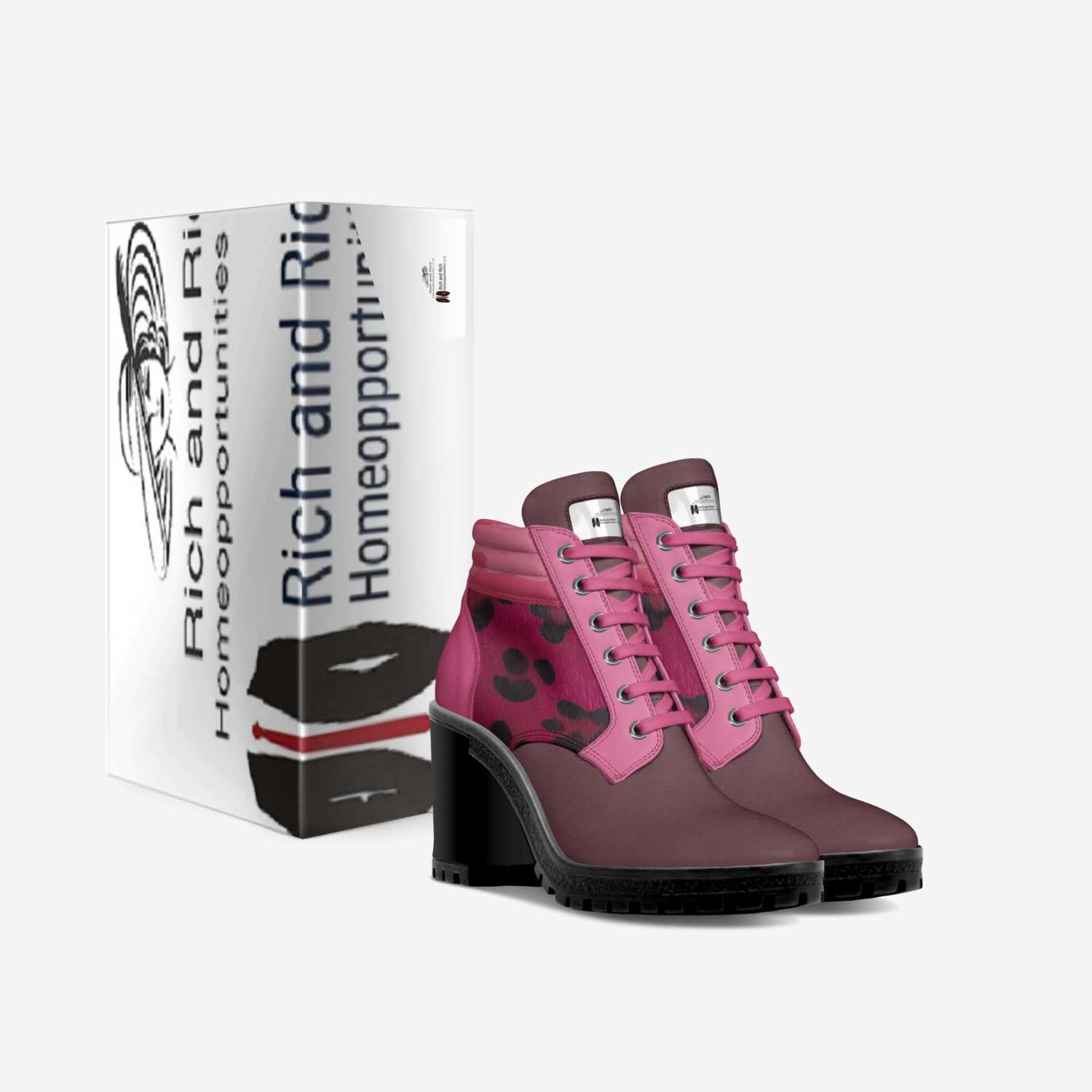 richrichbiz custom made in Italy shoes by Desiree Sims | Box view