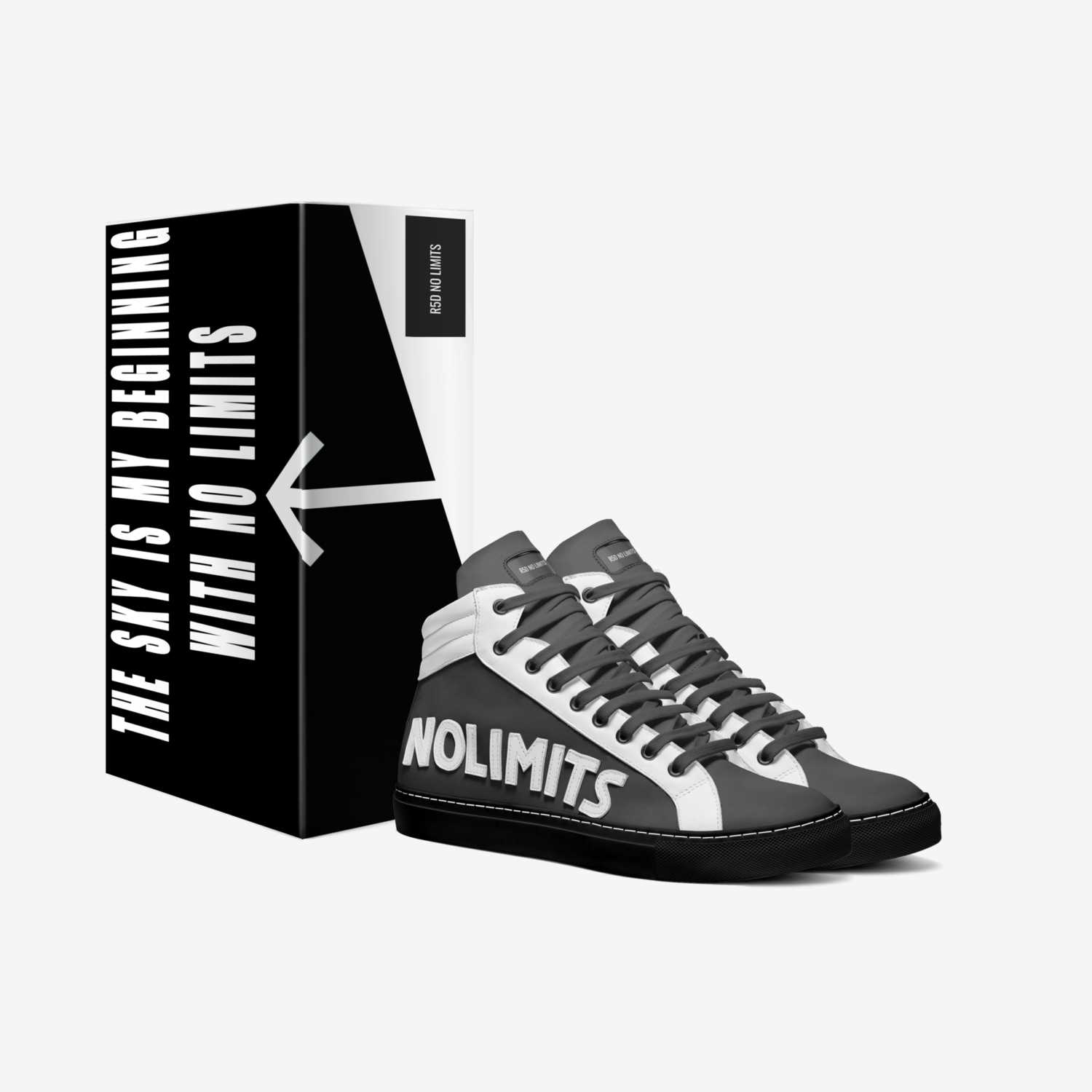 R5D NO LIMITS  custom made in Italy shoes by Hersh White | Box view