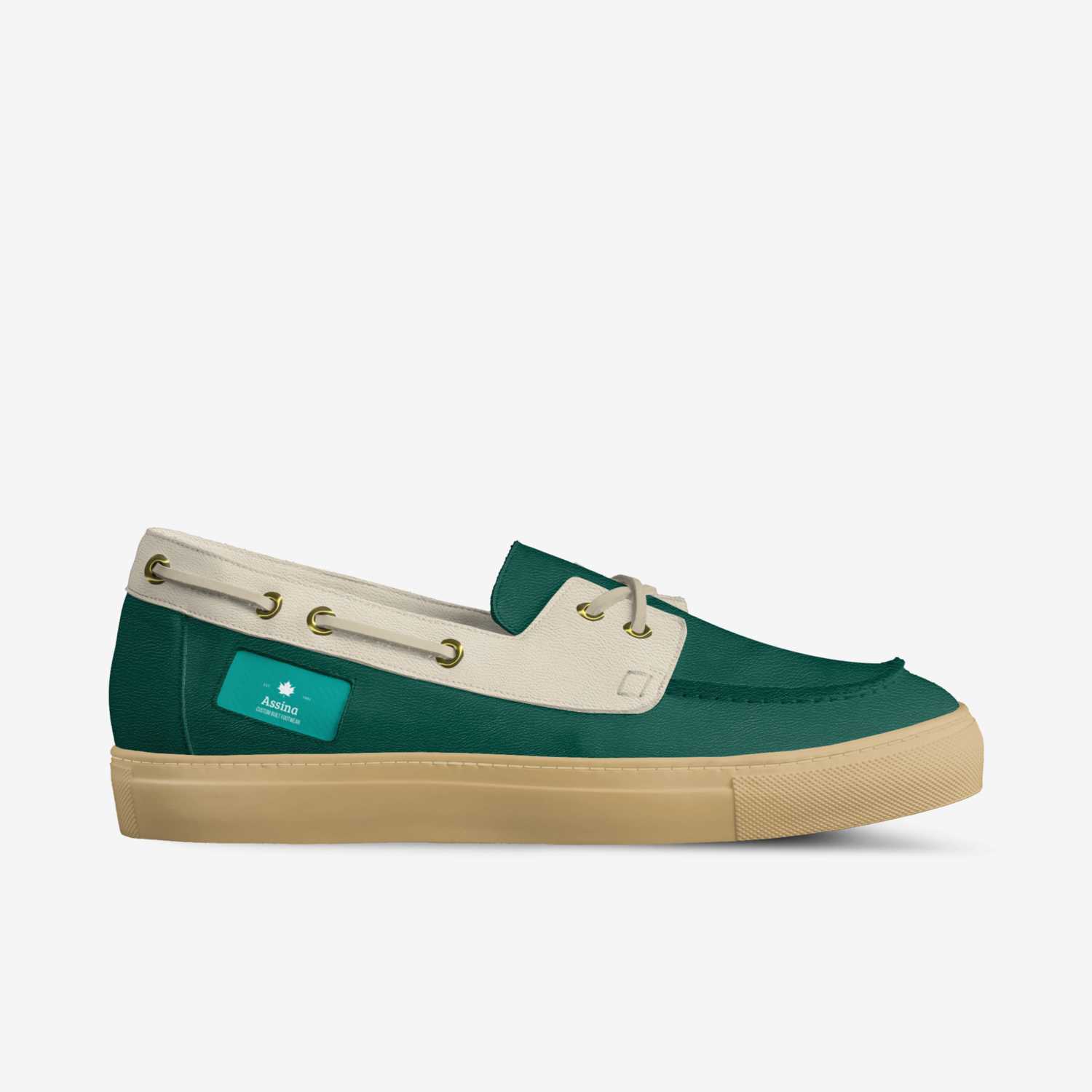 Island Living custom made in Italy shoes by Dawn Dean | Side view