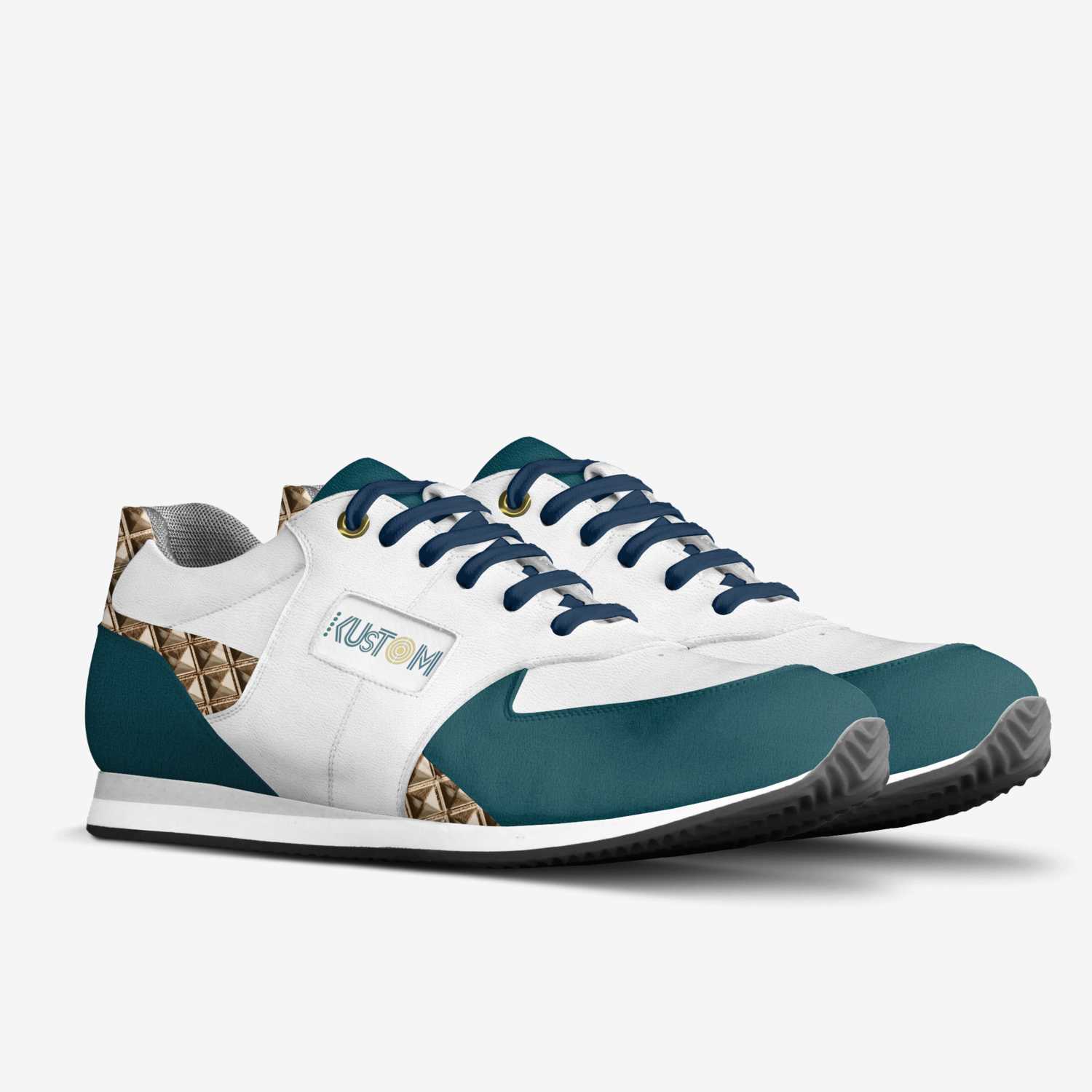 KUsTOM custom made in Italy shoes by Kayla Fisher | Double view